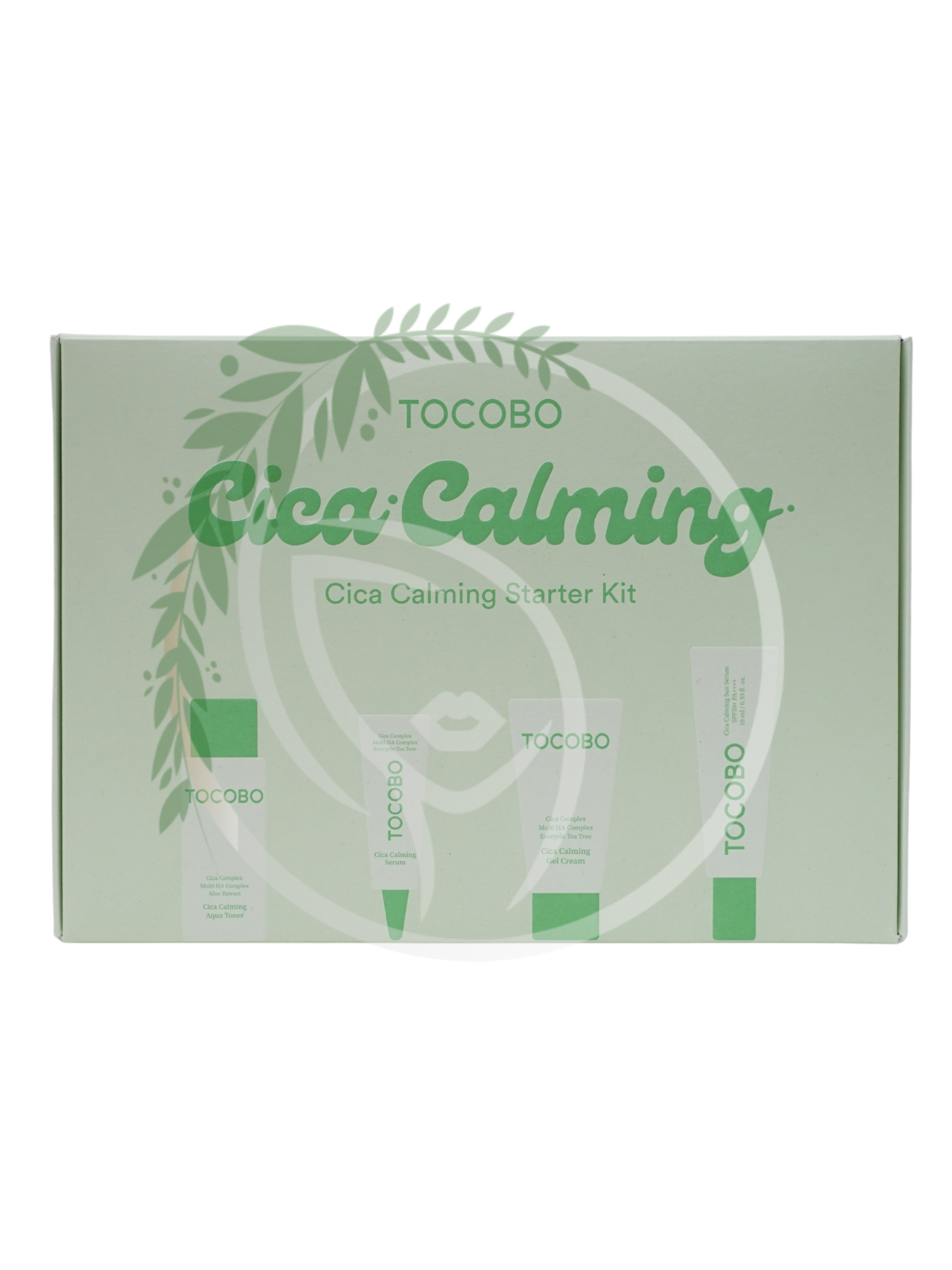 Успокаивающий набор миниатюр с экстрактом центеллы TOCOBO Cica Calming Travel Kit