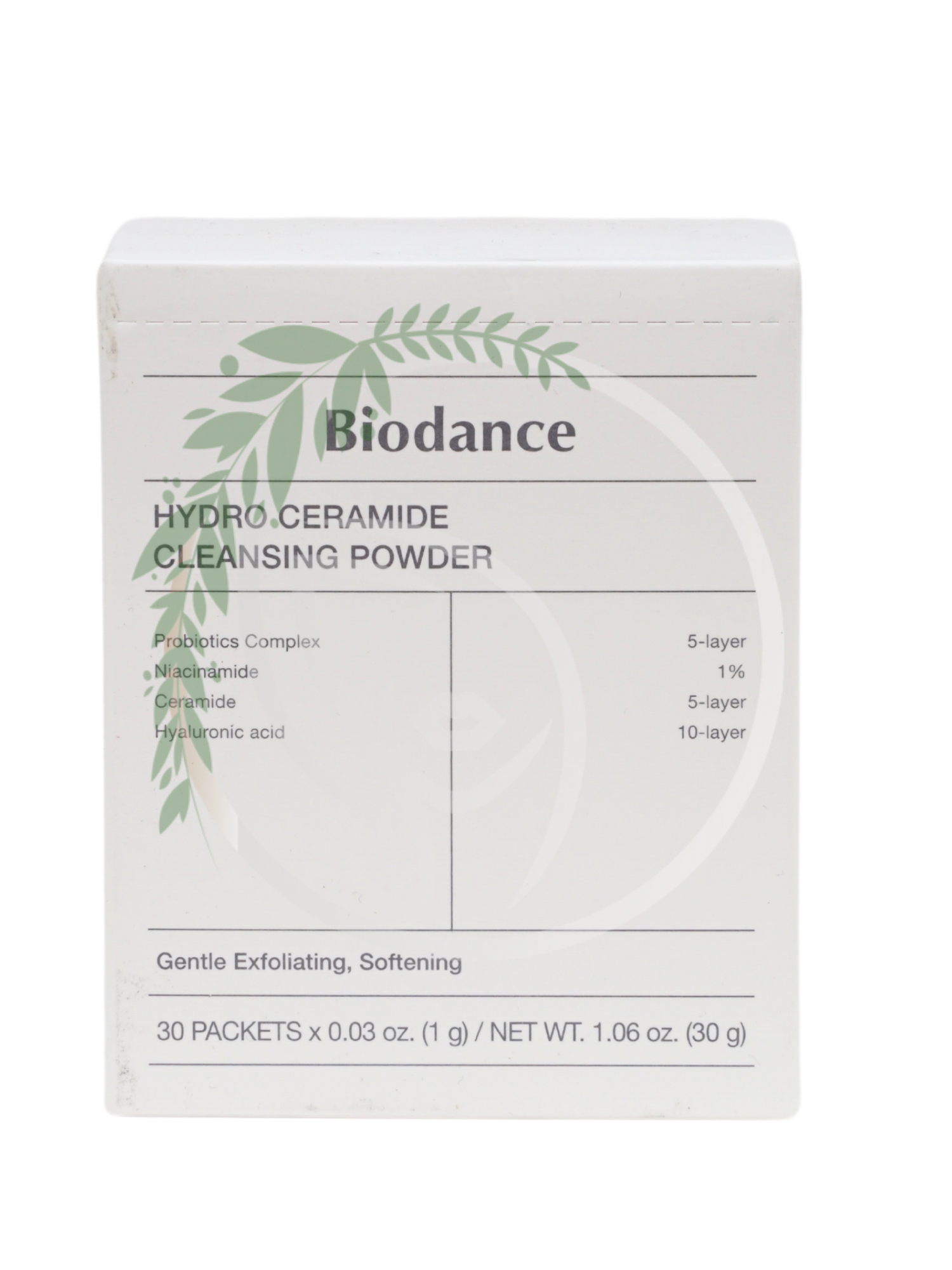 Энзимная пудра в формате саше Biodance Hydro Ceramide Cleansing Powder Box 1g* 30шт