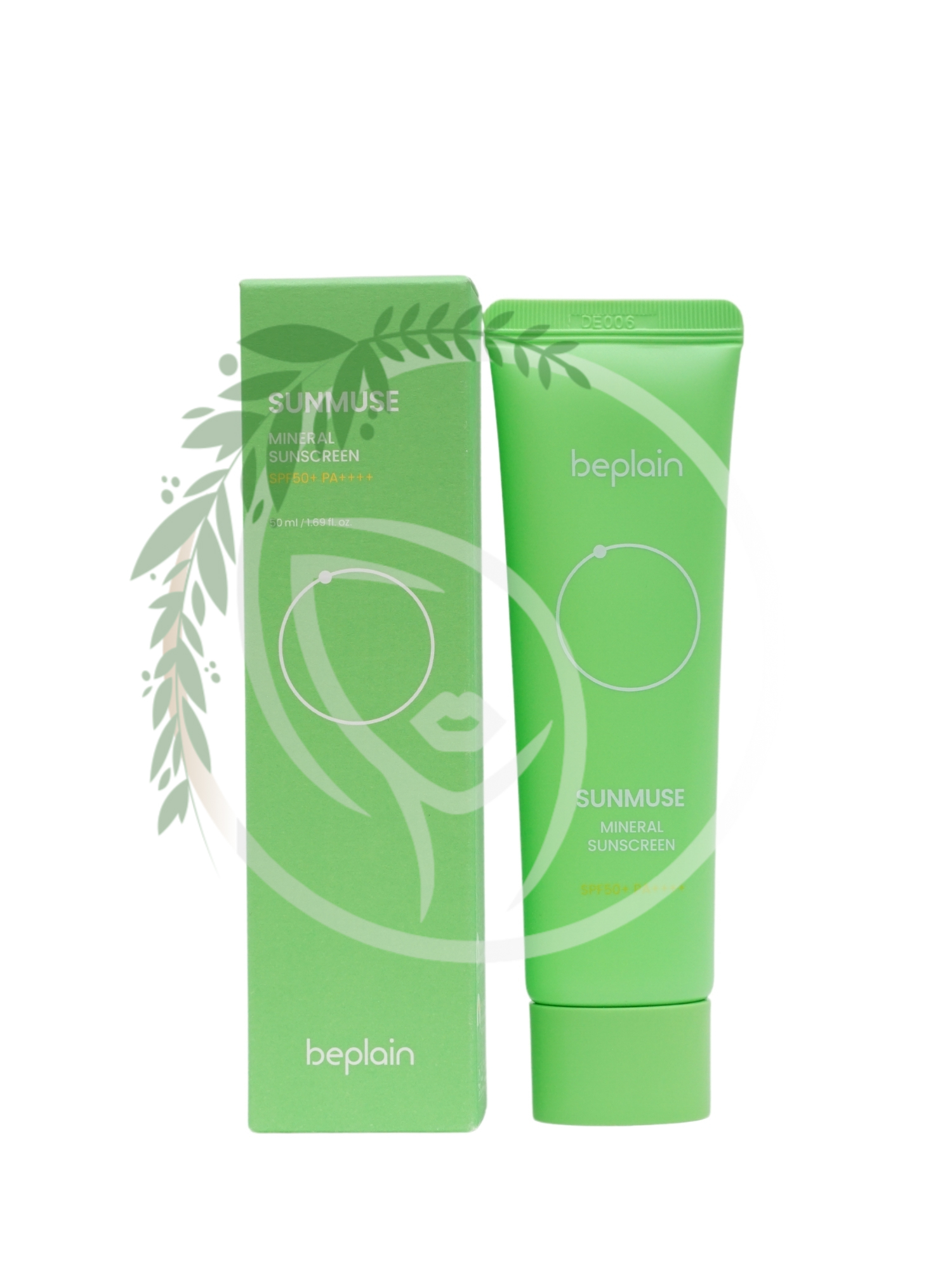 Минеральный солнцезащитный крем Beplain Sun Muse Mineral Sunscreen SPF50+ PA++++ 50ml