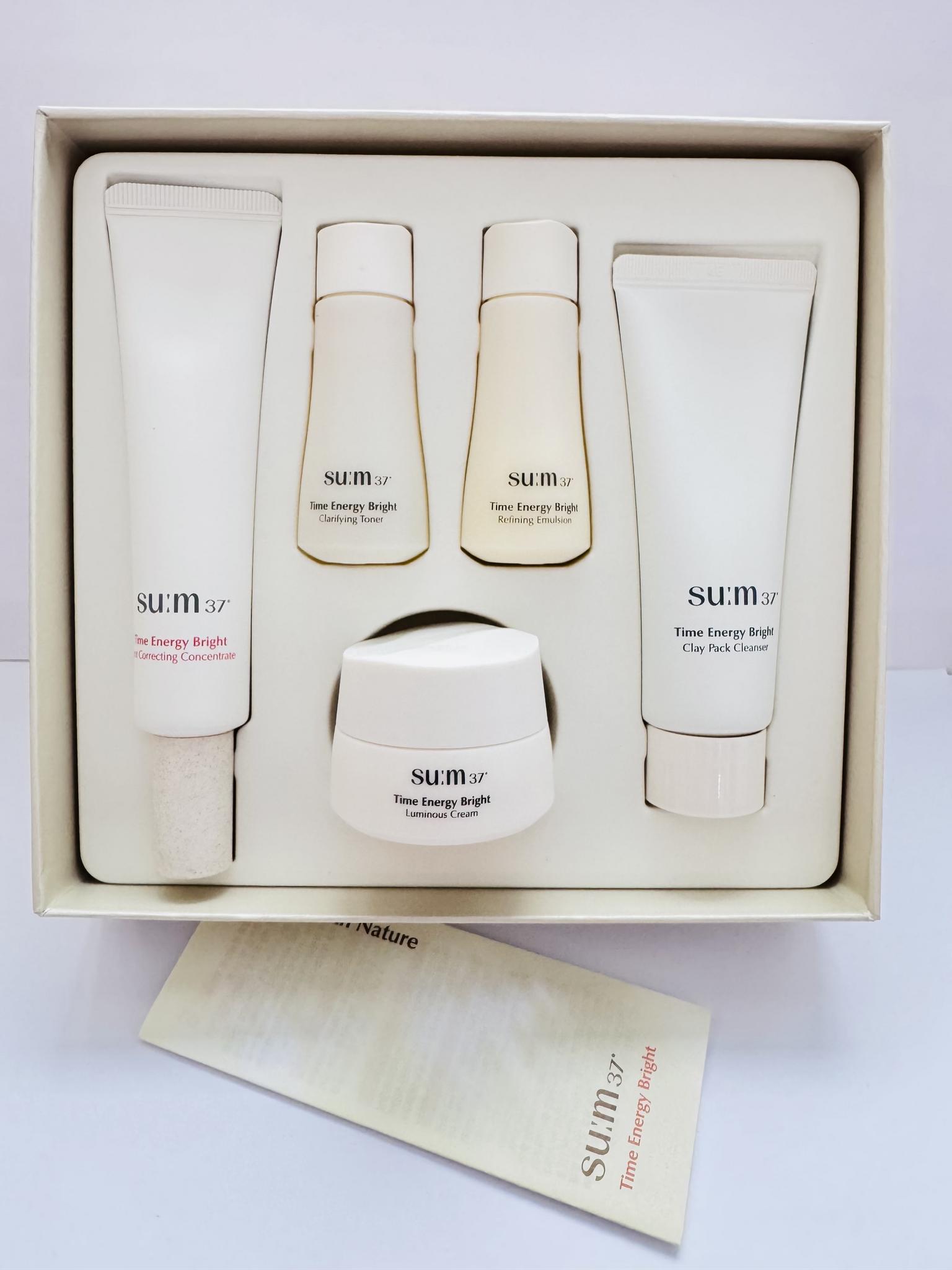 su:m37 タイムエナジー モイスチャーセット Su:m37 Time Energy 8 Set купить в Москве