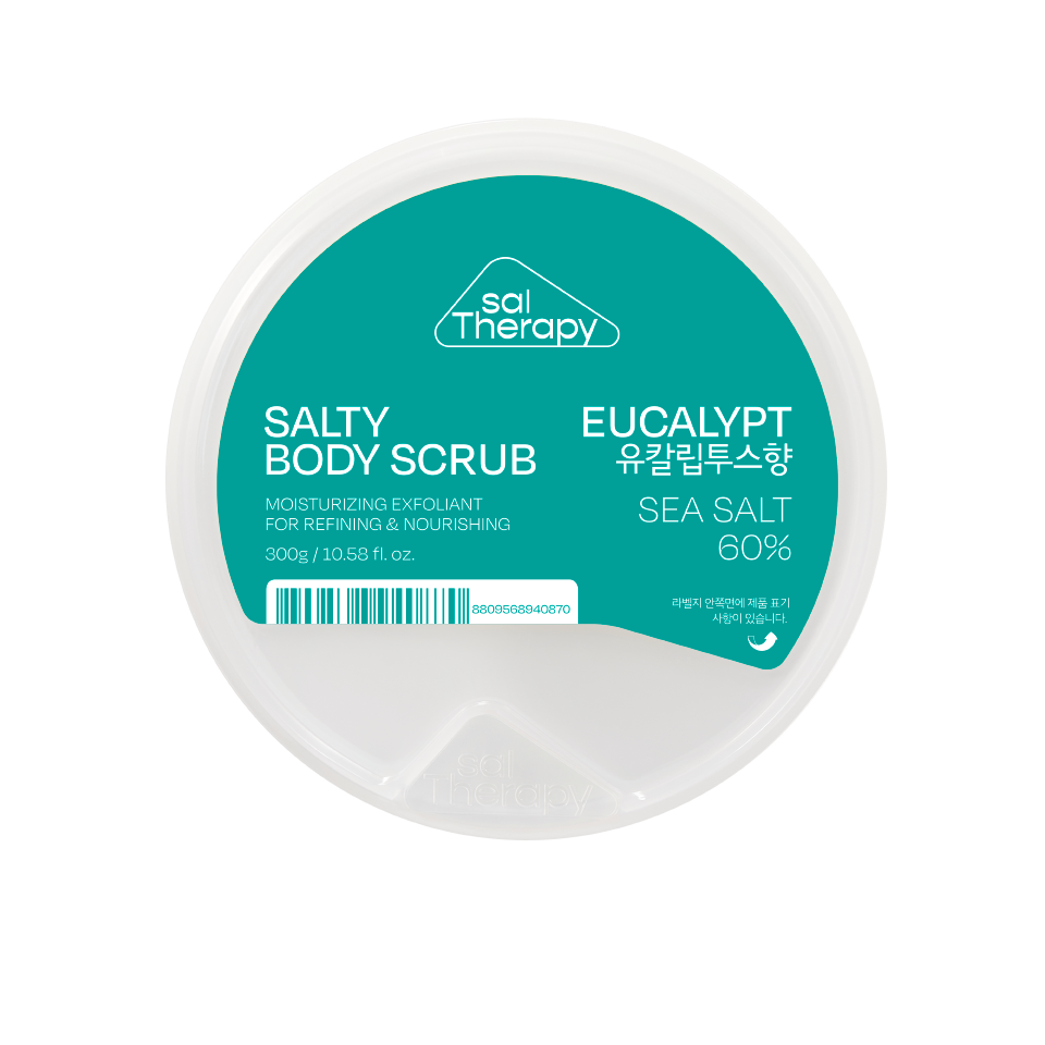 Солевой скраб для тела с эвкалиптом SalTherapy Salty Eucalyptus Body Scrub 300g