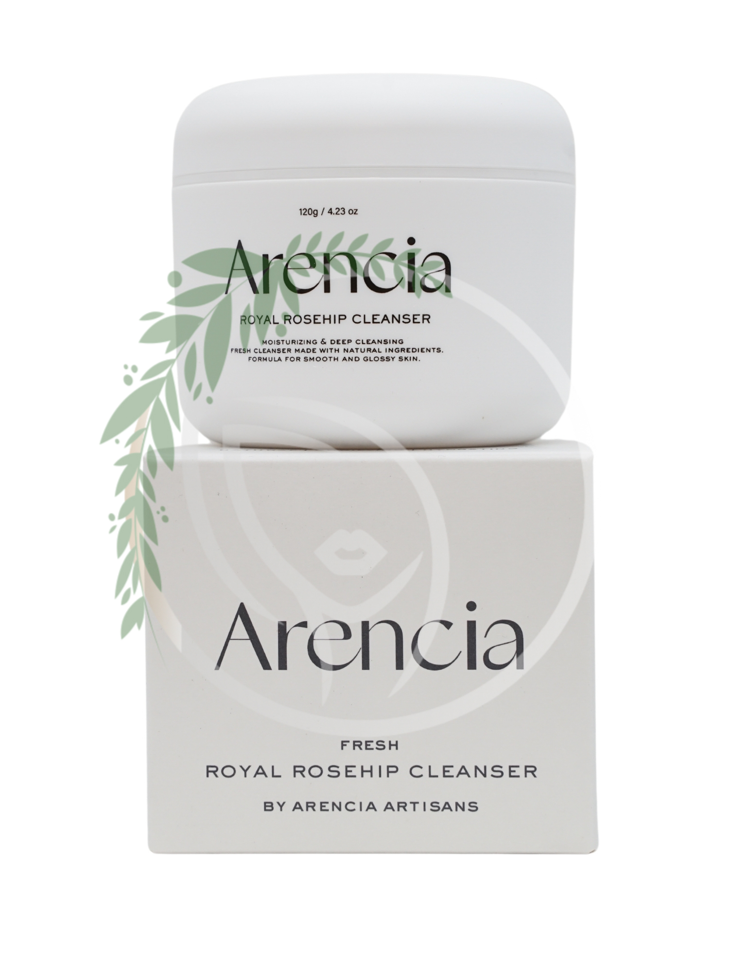 Пенка для глубокого очищения кожи Arencia Fresh Royal Rosehip Cleanser 120g