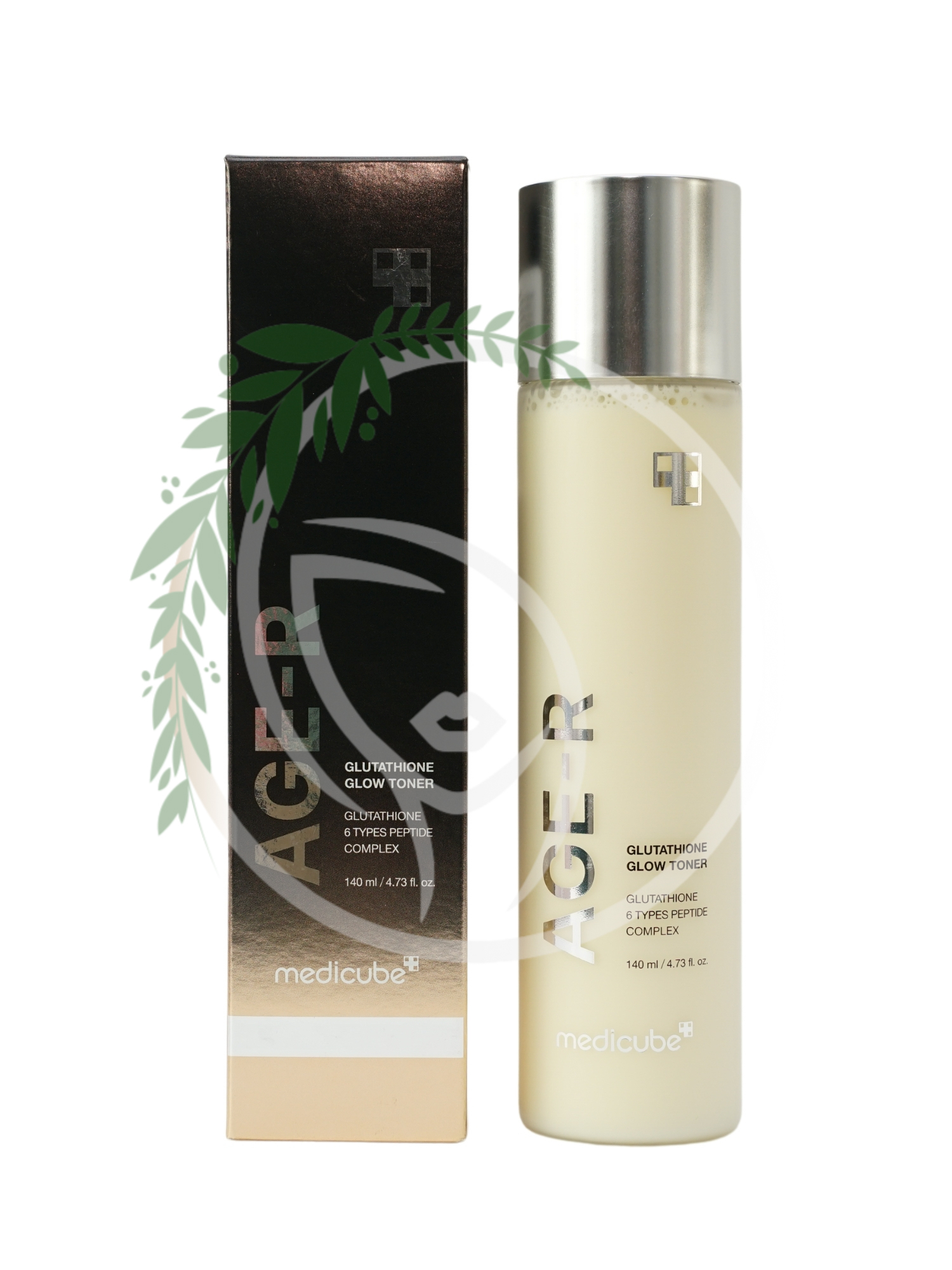 Осветляющий тонер с глутатионом Medicube AGE-R Glutathione Glow Toner 140ml