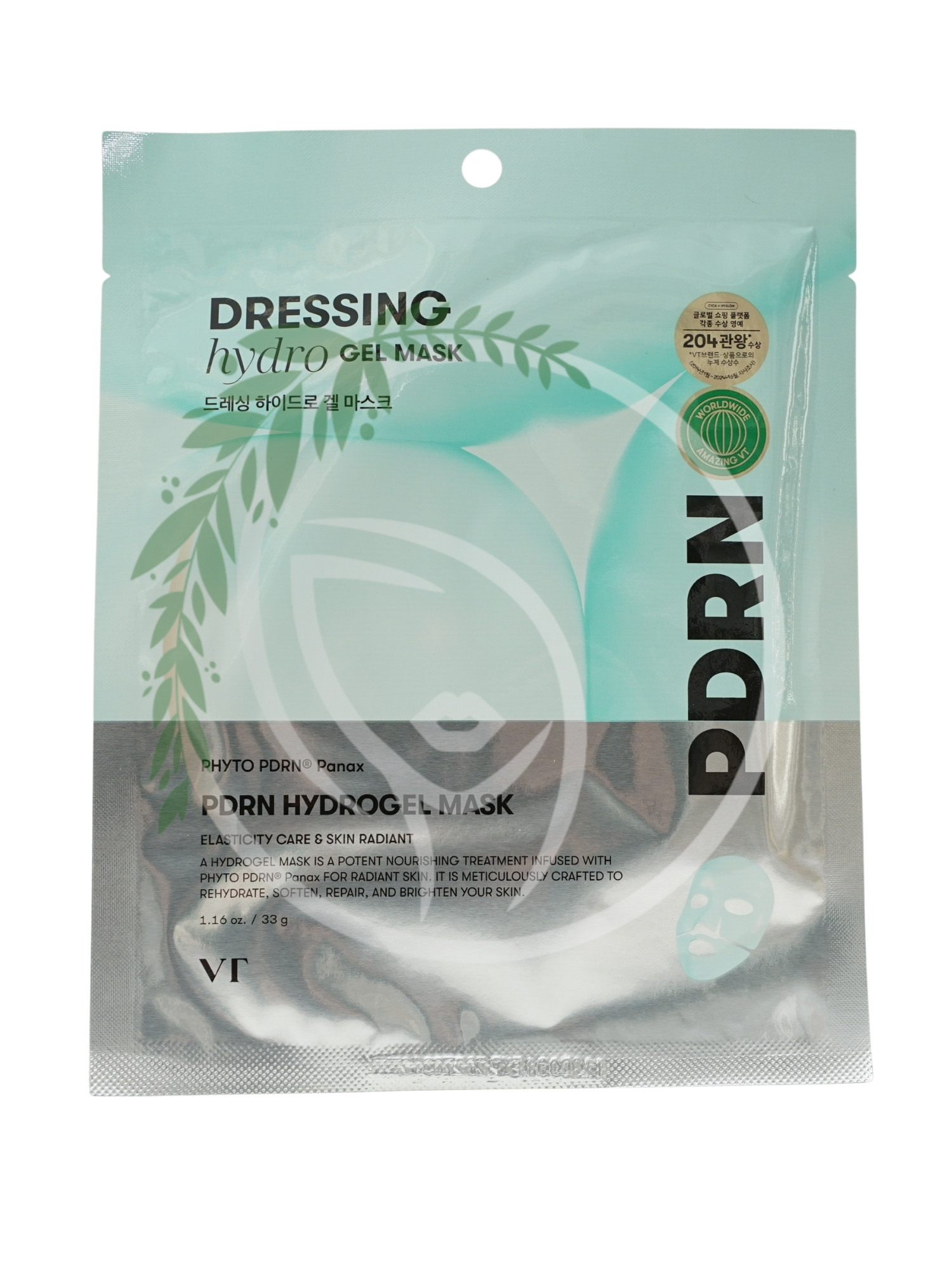 Гидрогелевая маска для упругости кожи  VT Cosmetics PDRN Hydrogel Mask 1 шт