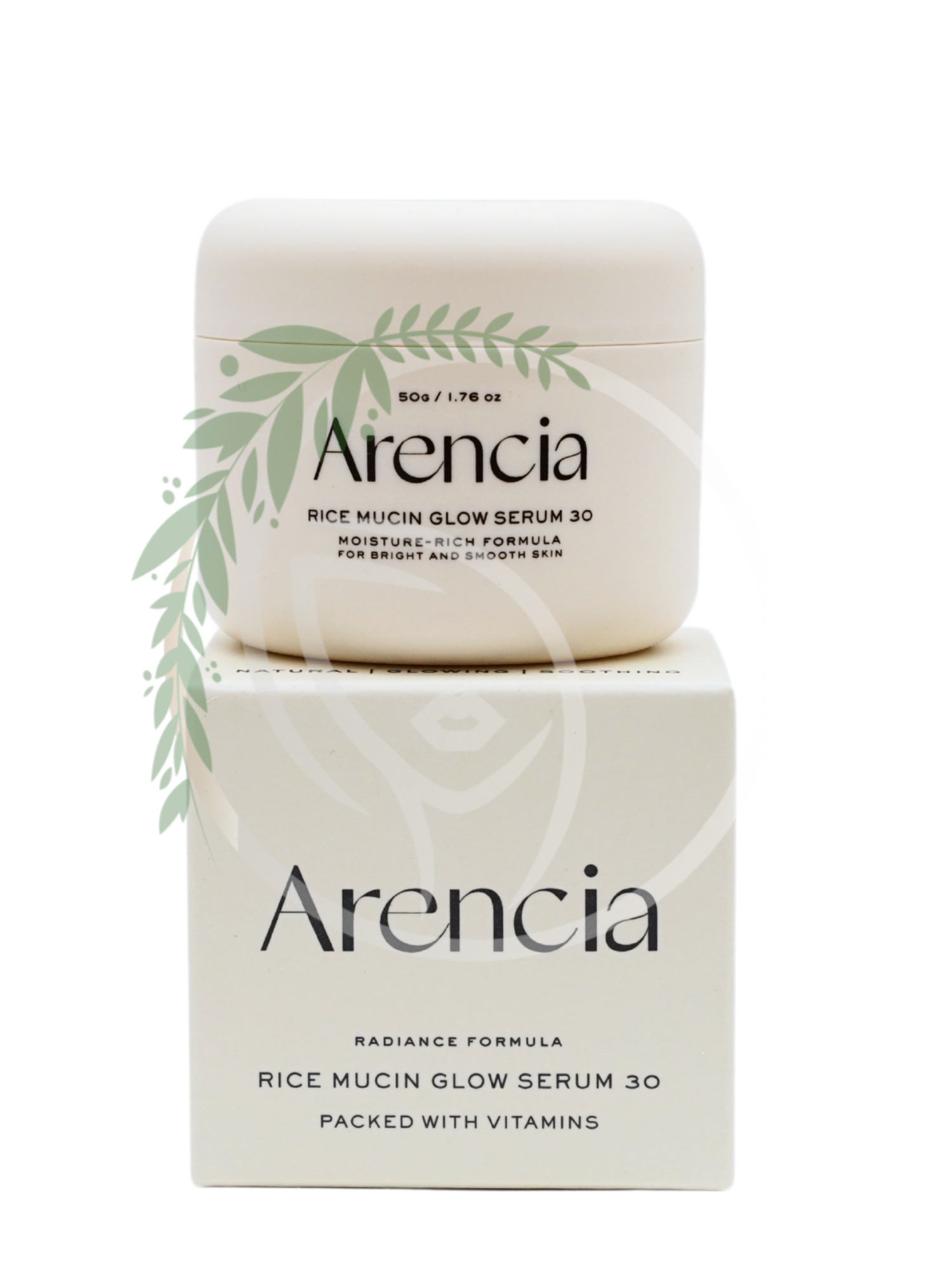 Сыворотка для сияния кожи Arencia Rice Mucin Glow Serum 30 50g
