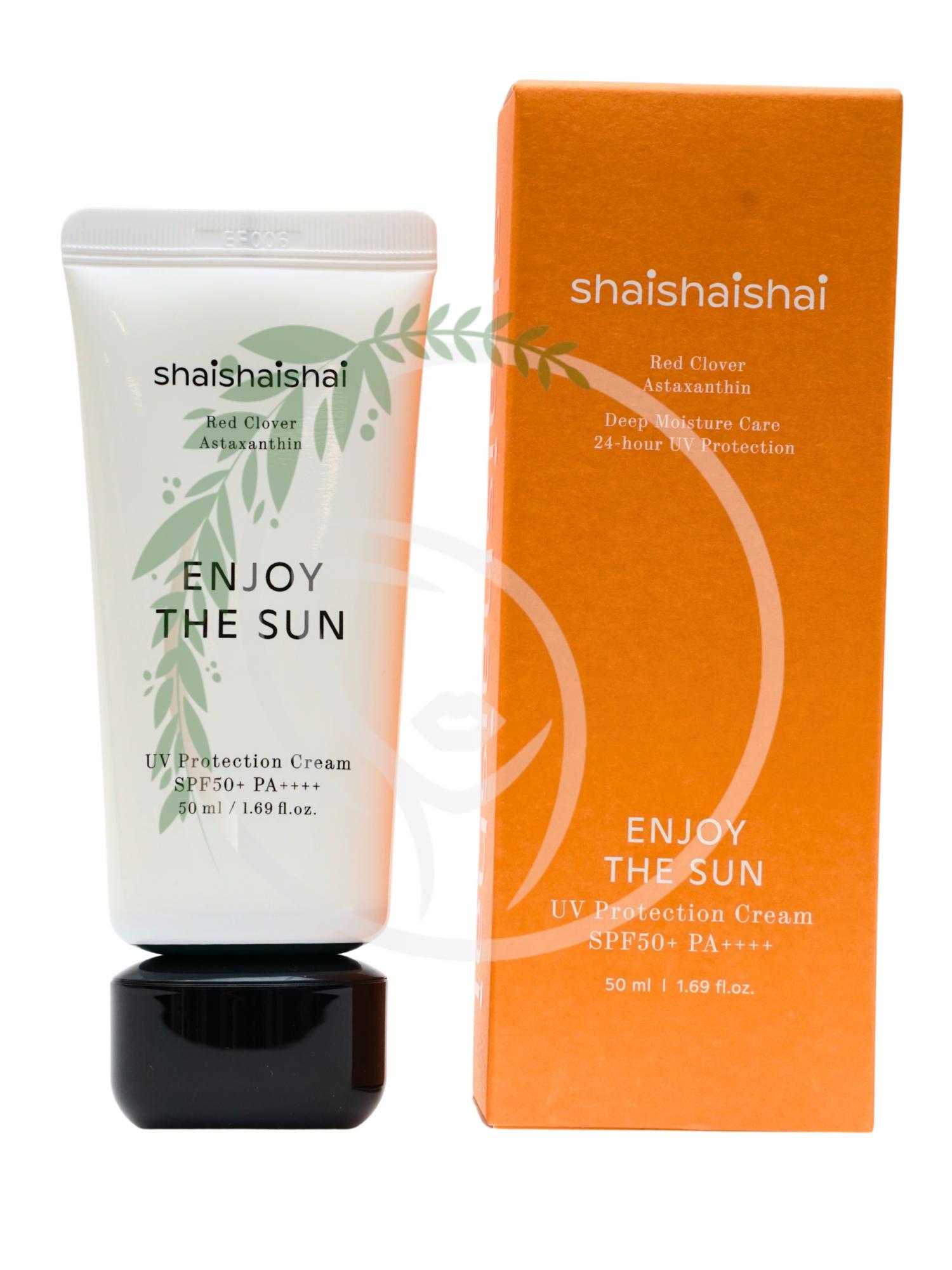 Антиоксидантный солнцезащитный крем SHAISHAISHAI Enjoy The Sun UV Protection Cream SPF50+ PA++++ 50мл