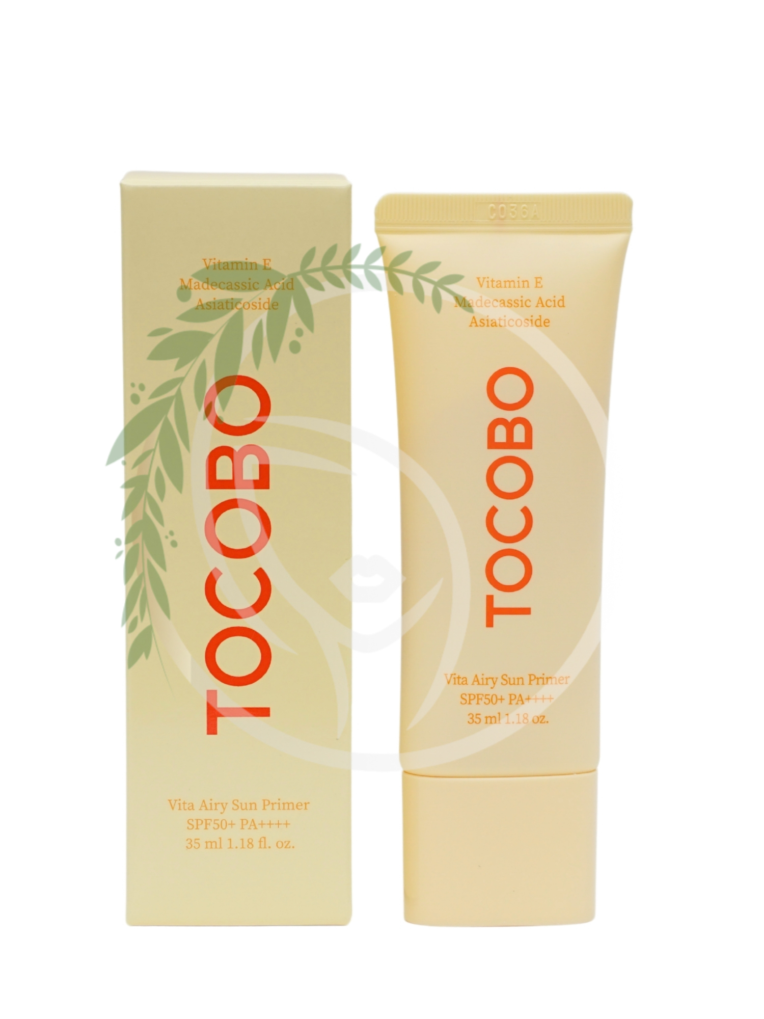 Солнцезащитный праймер TOCOBO Vita Airy Sun Primer SPF50+ PA++++ 35мл