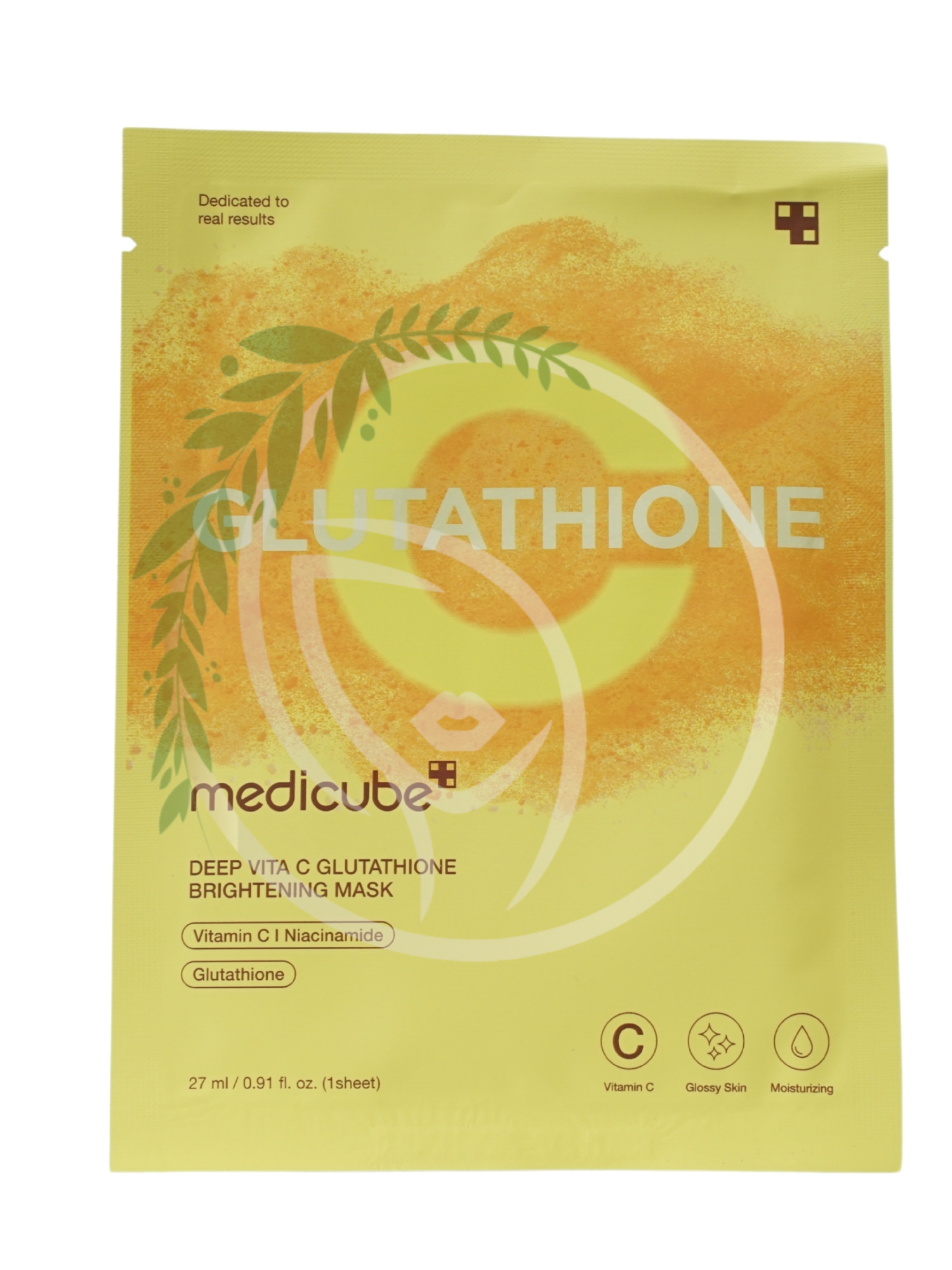 Осветляющая маска с глутатионом Medicube Deep Vita C Glutathione Mask 1 шт
