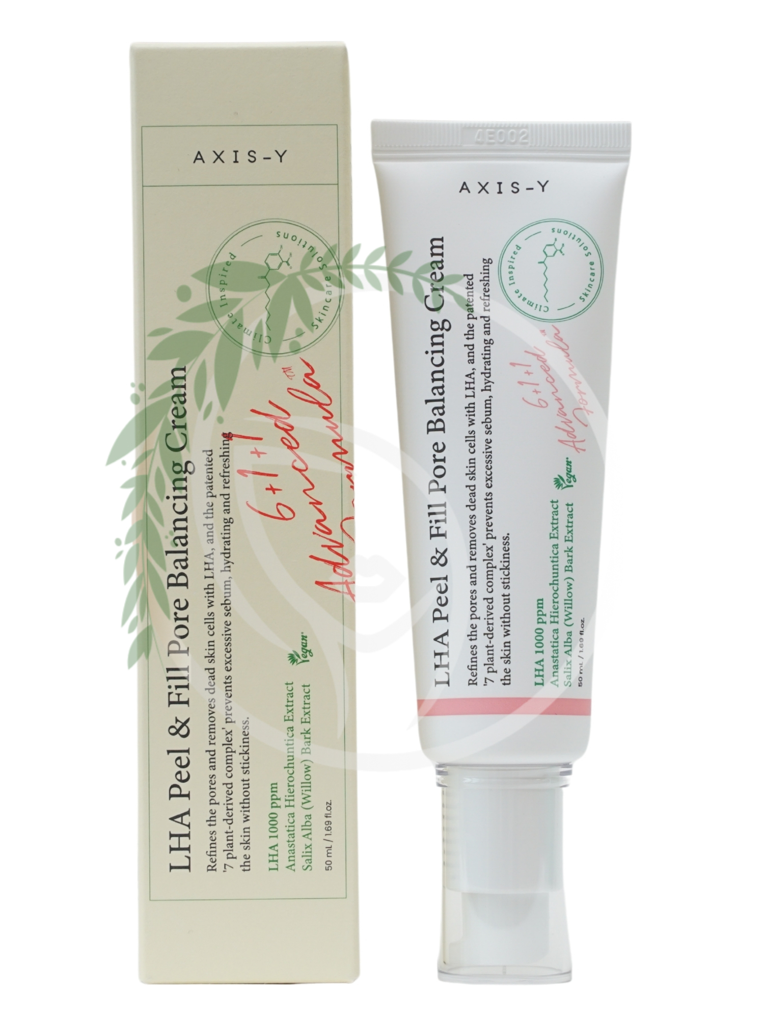 Корректирующий крем для лица с LHA кислотой AXIS-Y LHA Peel&Fill Pore Balancing Cream 50ml
