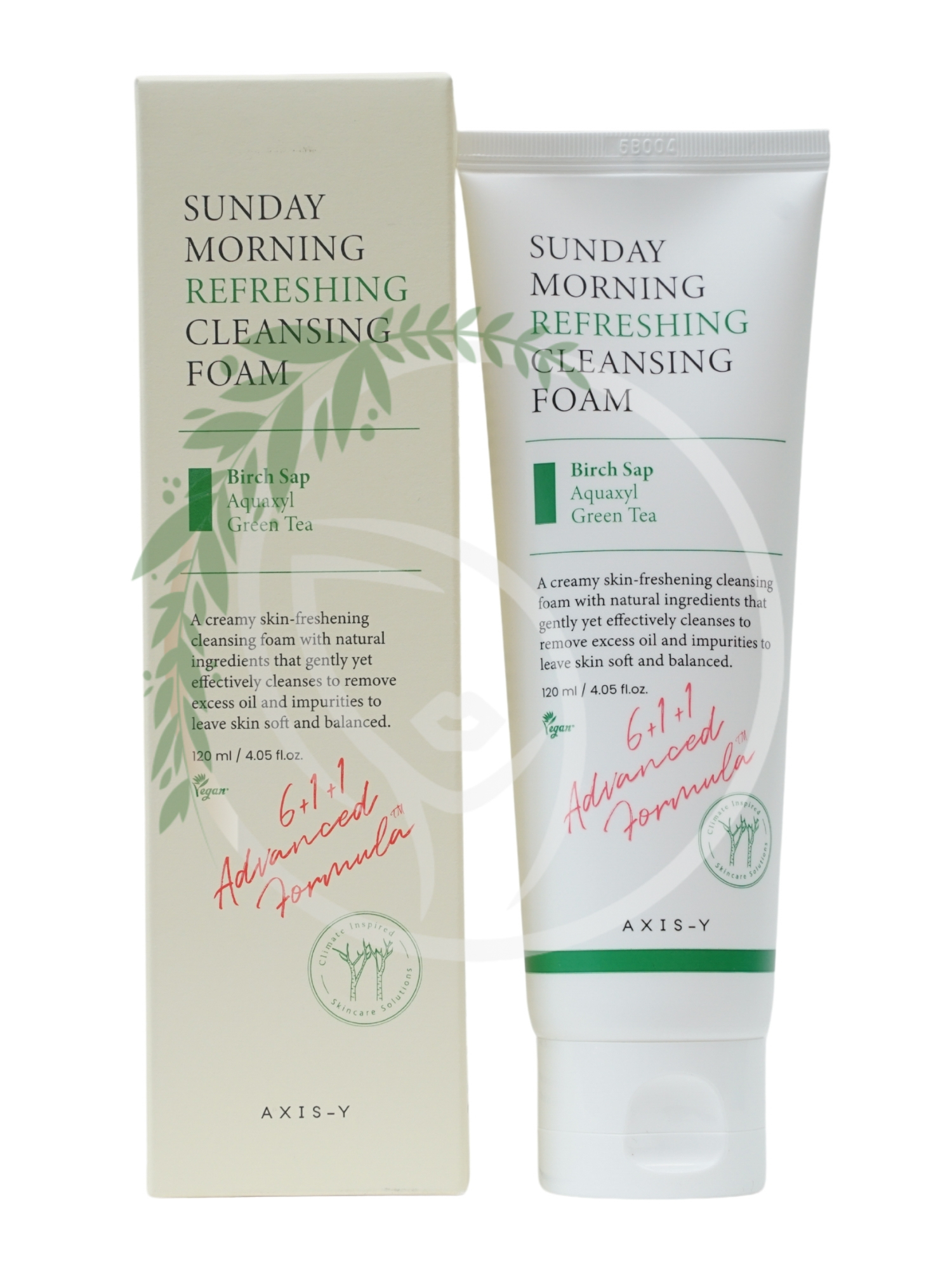 Увлажняющая пенка для умывания AXIS-Y Sunday Morning Refreshing Cleansing Foam 120 ml