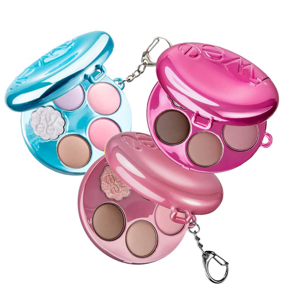 Компактная палетка теней в формате брелка FWEE Pocket Eye Palette 6.6 g