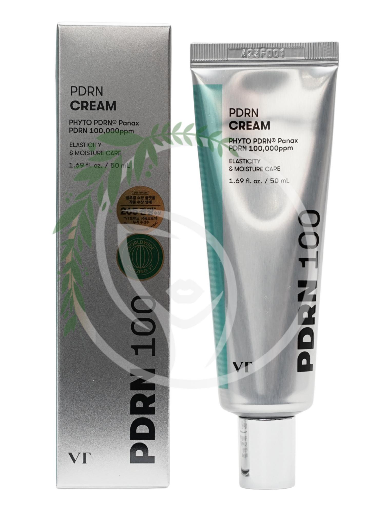 Увлажняющий капсульный крем с ПДРН и азуленом VT Cosmetics PDRN Cream 100 50ml