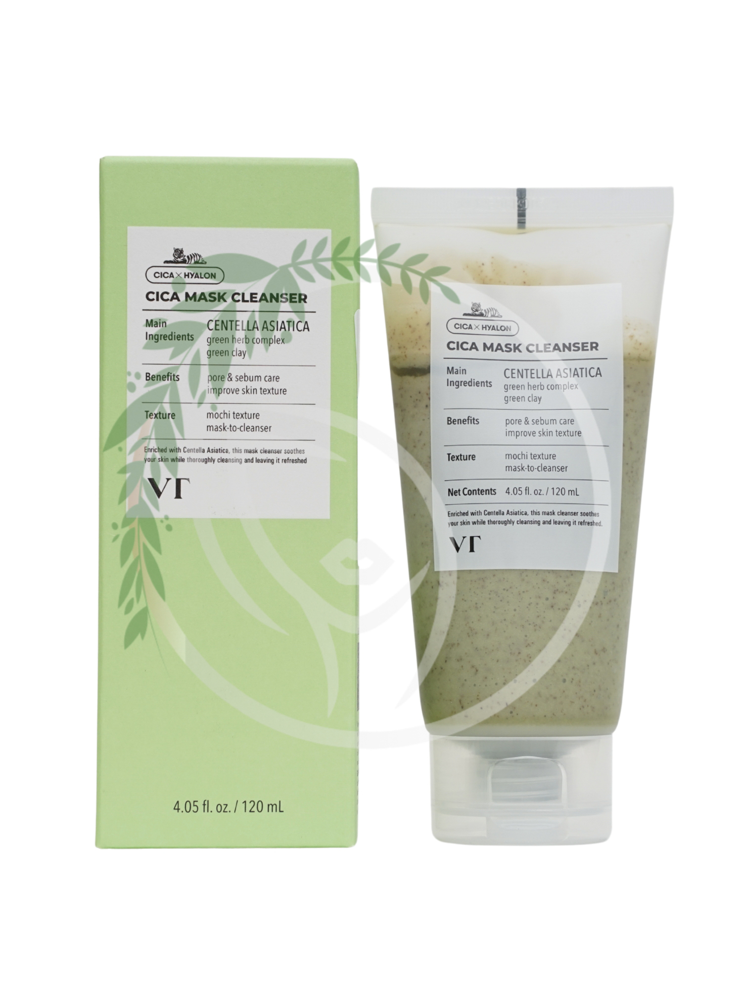 Очищающая маска-пенка с центеллой азиатской VT Cosmetics Cica Mask Cleanser 120ml