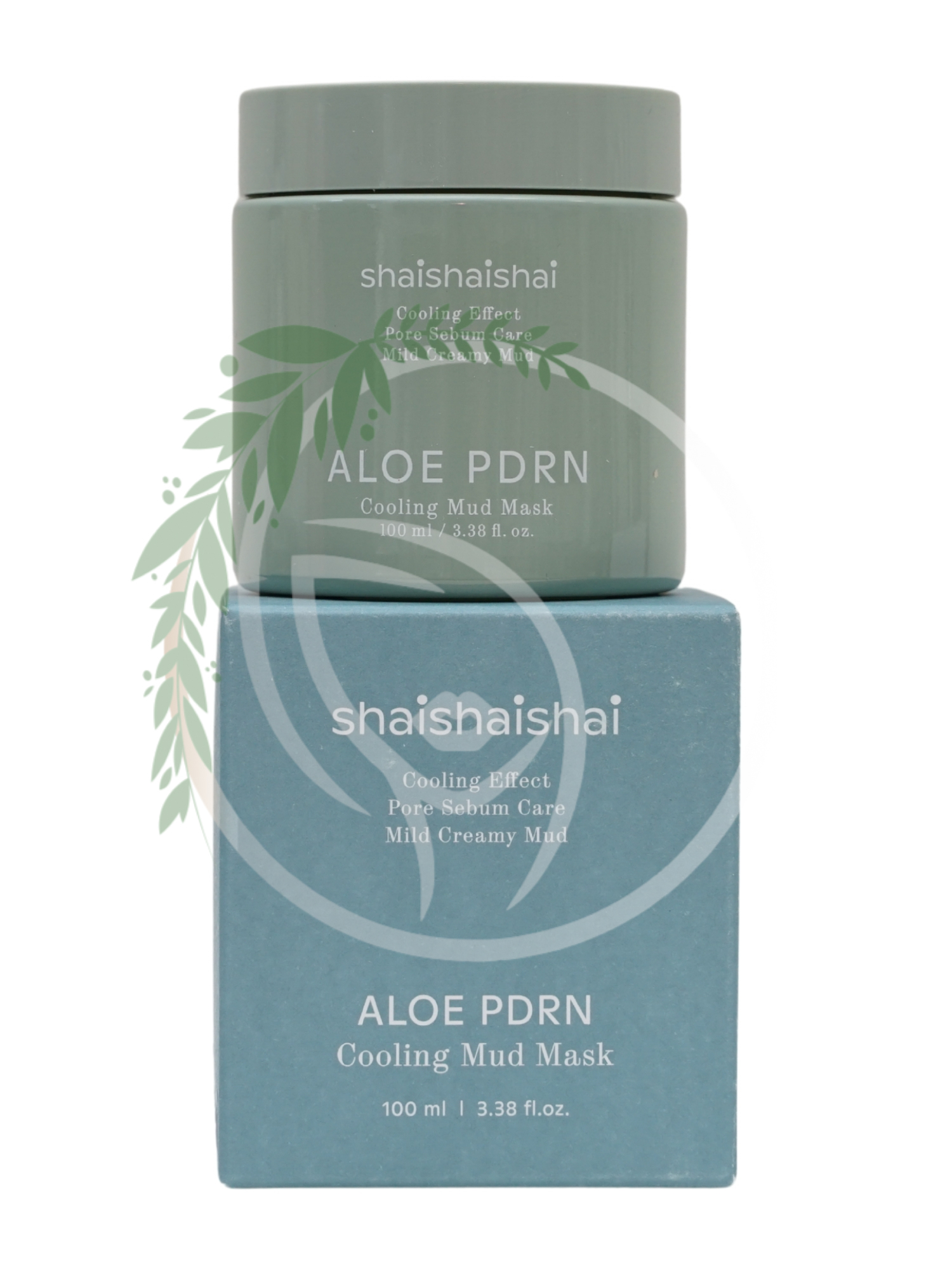 Охлаждающая маска с ПДРН SHAISHAISHAI Aloe PDRN Cooling Mud Mask 100ml