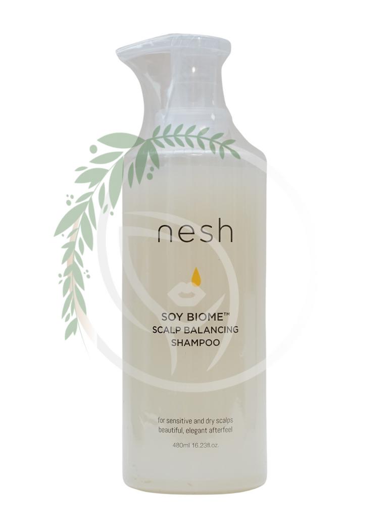 Шампунь против выпадения волос nesh Soy Biome Scalp Balancing Shampoo 480 ml