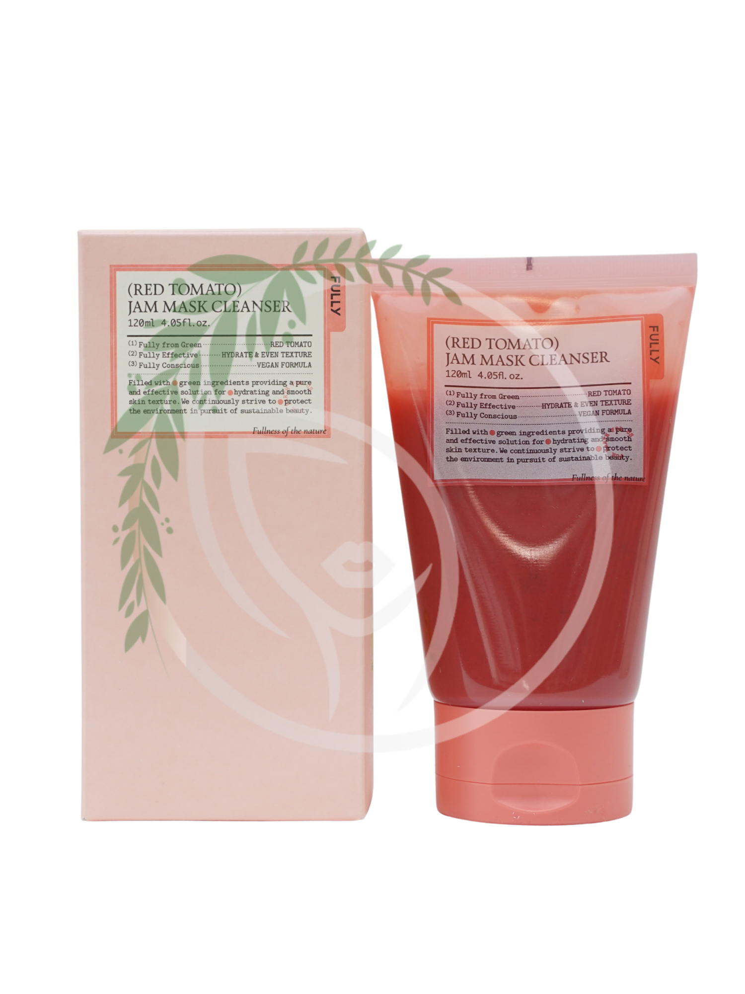 Маска-пенка для умывания FULLY Red Tomato Jam Mask Cleanser 120ml