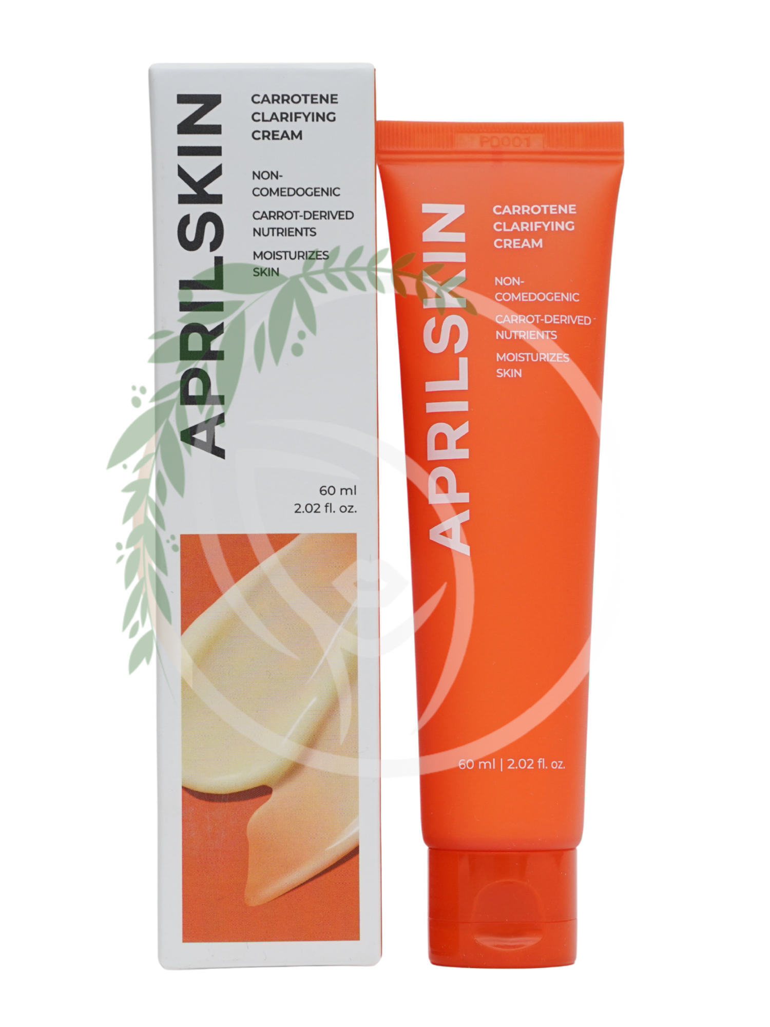 Крем успокаивающий с бета-каротином APRILSKIN Carrotene Clarifying Cream 60 ml