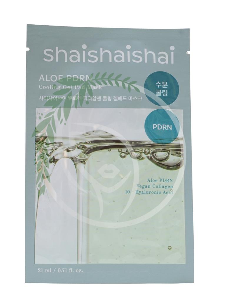 Охлаждающая гелевая маска с ПДРН SHAISHAISHAI Aloe PDRN Cooling Gel pad mask 21ml
