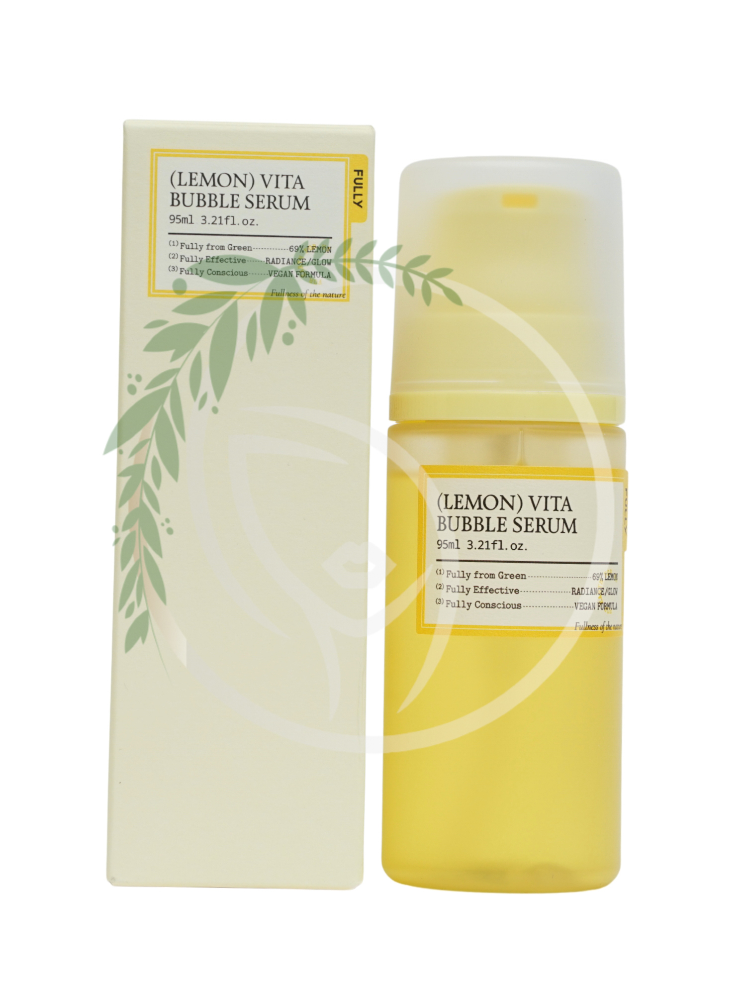 Витаминная пузырьковая сыворотка FULLY Lemon Vita Bubble Serum 95 ml