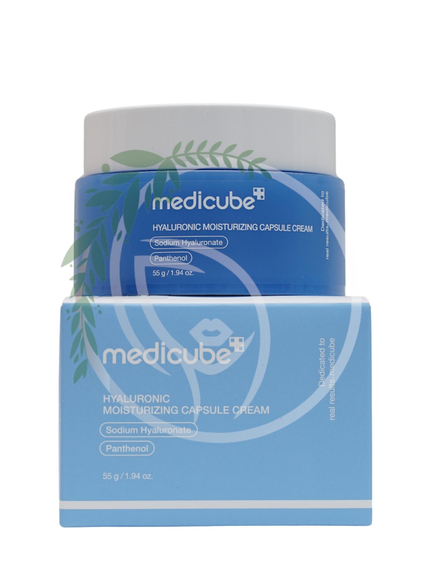 Увлажняющий капсульный крем Medicube Hyaluronic Moisturizing Capsule Cream 55g