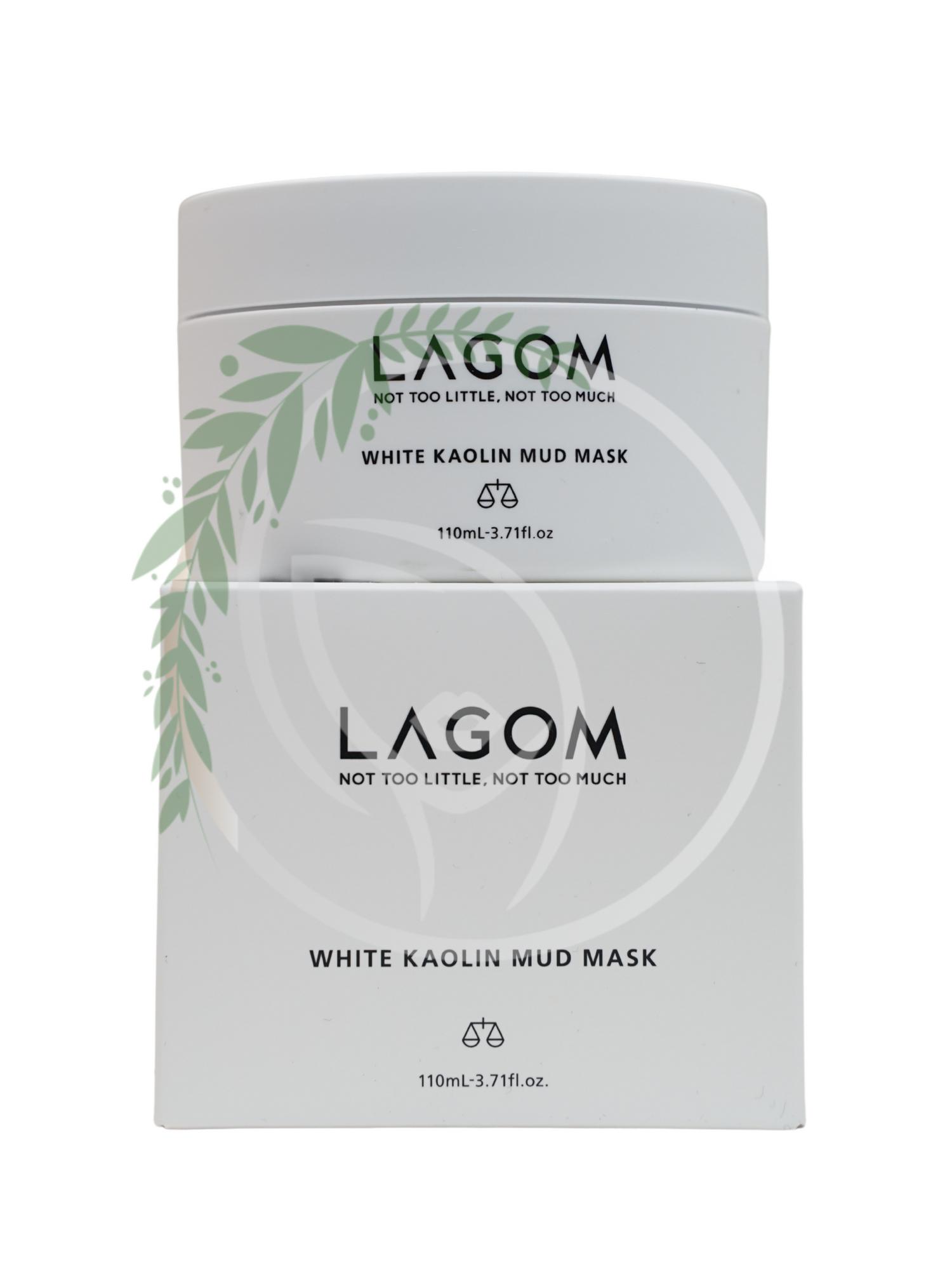 Глиняная маска Lagom White Kaolin Mud Mask 110 ml