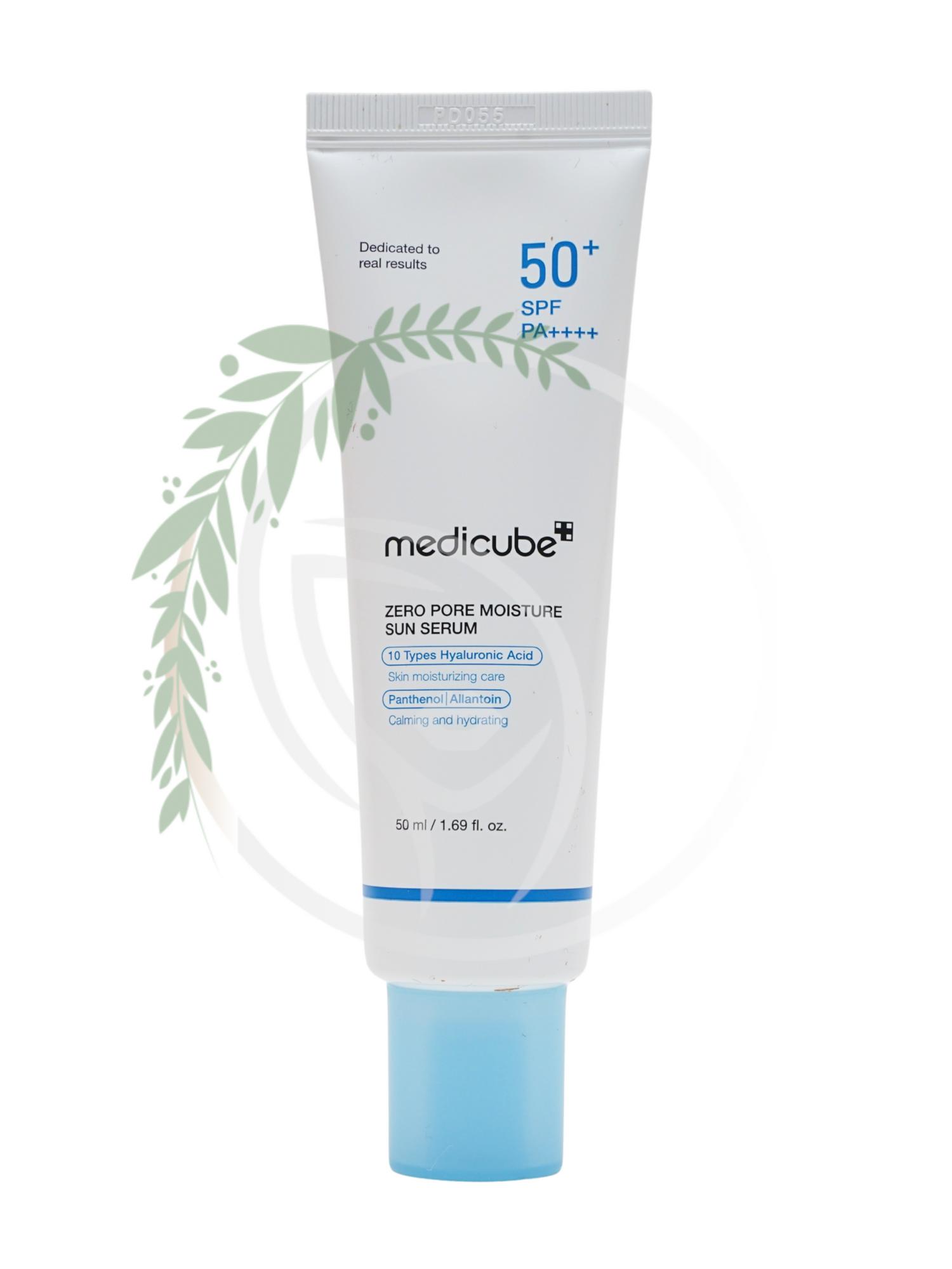 Солнцезащитная сыворотка Medicube ZERO PORE MOISTURE SUN SERUM 50ml