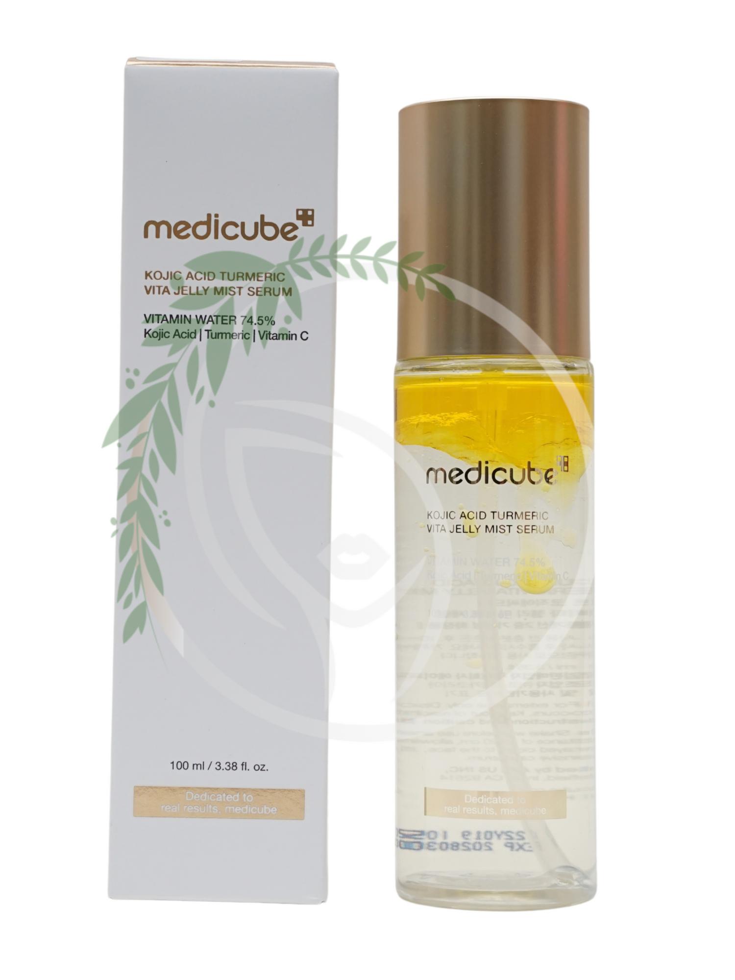 Сыворотка-мист с витамином С Medicube Turmeric Vitamin Gold Jelly Mist Serum 100 ml