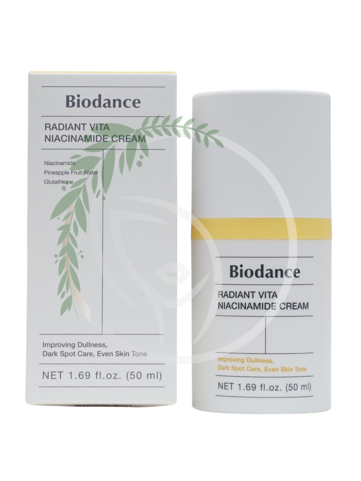 Осветляющий крем с ниацинамидом Biodance Vita Niacinamide Cream 50 ml