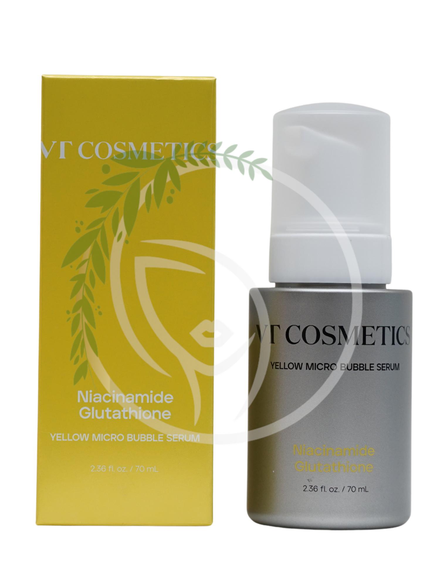 Пузырьковая сыворотка с ниацинамидом VT Cosmetics Niacinamide Glutathione Yellow Micro Bubble Serum 70 ml