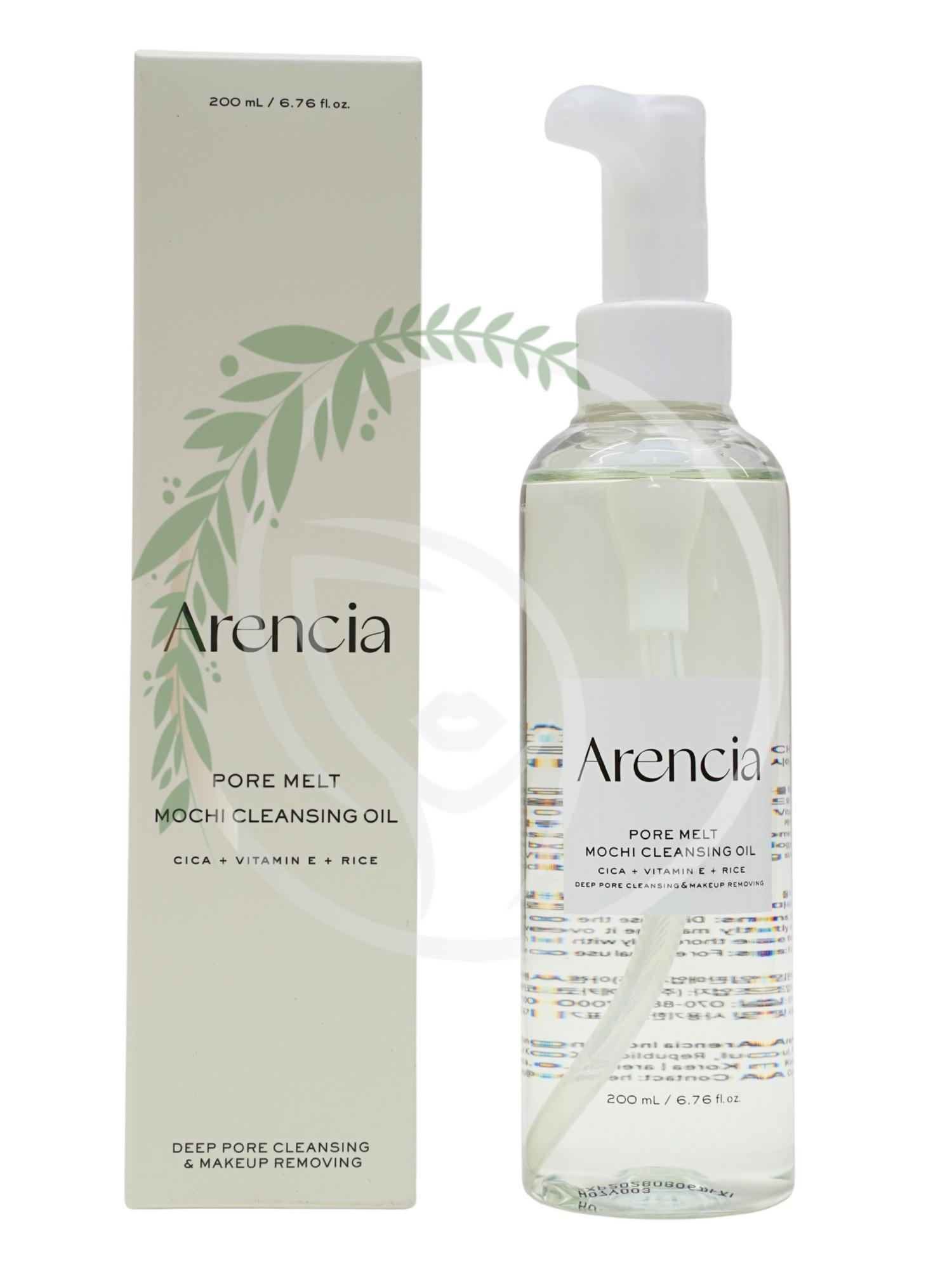 Гидрофильное масло с экстрактом риса Arencia Pore Melt Mochi Cleansing Oil 200ml