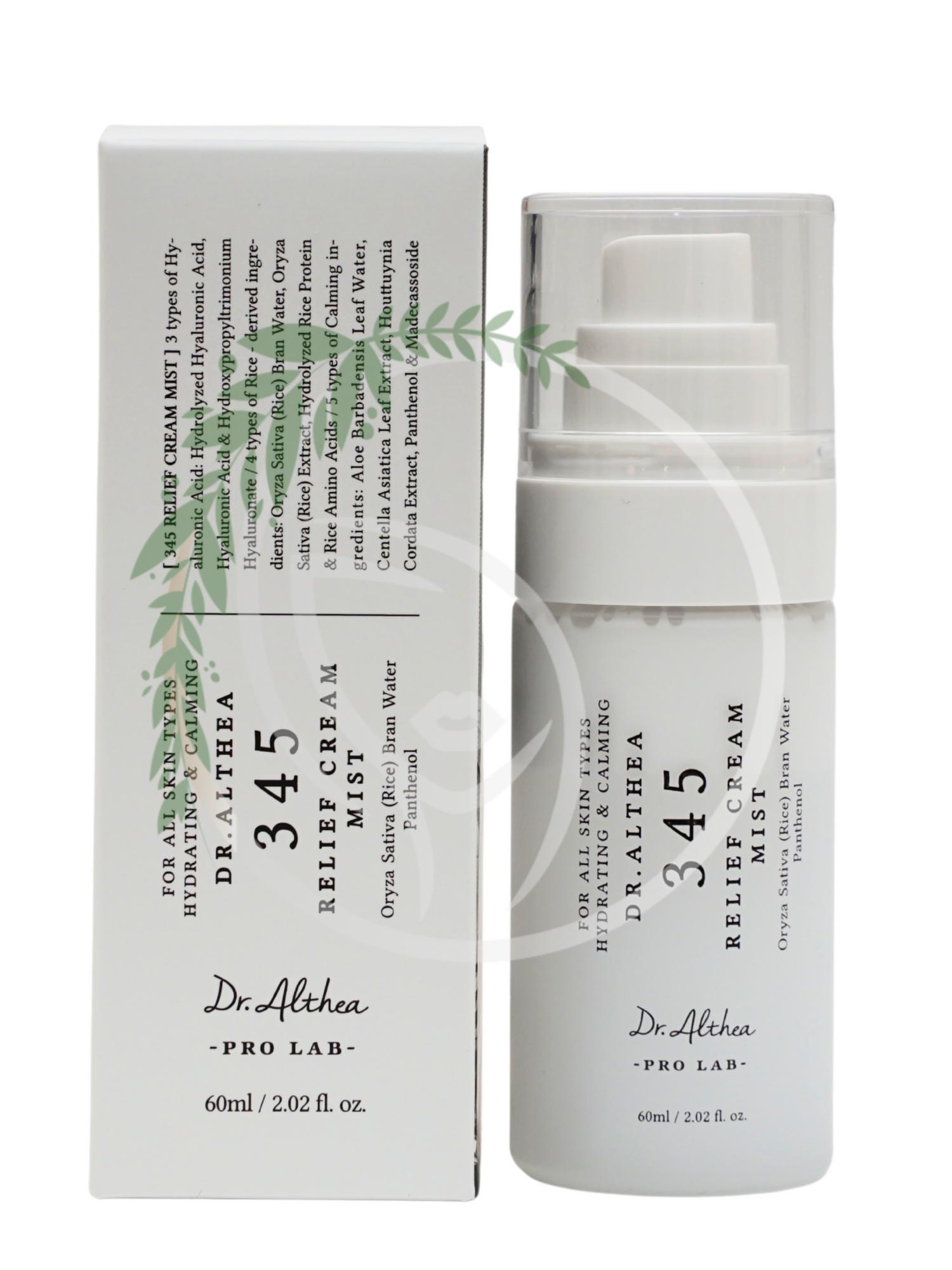 Успокаивающий тонер-мист с пантенолом Dr.Althea 345 Relief Cream Mist 60 ml