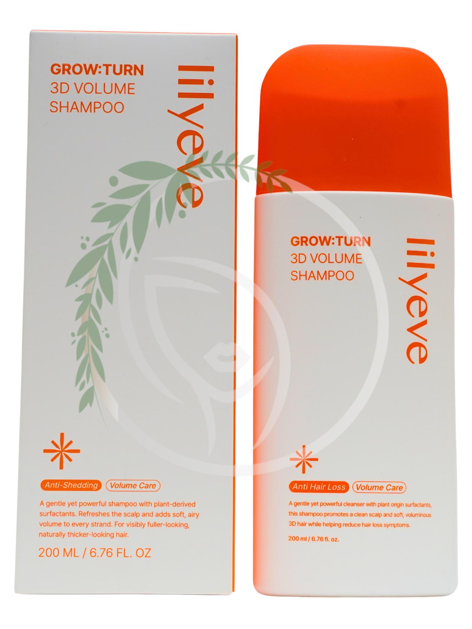 Шампунь для объема волос Lilyeve Grow Turn 3D Volume Shampoo 200ml