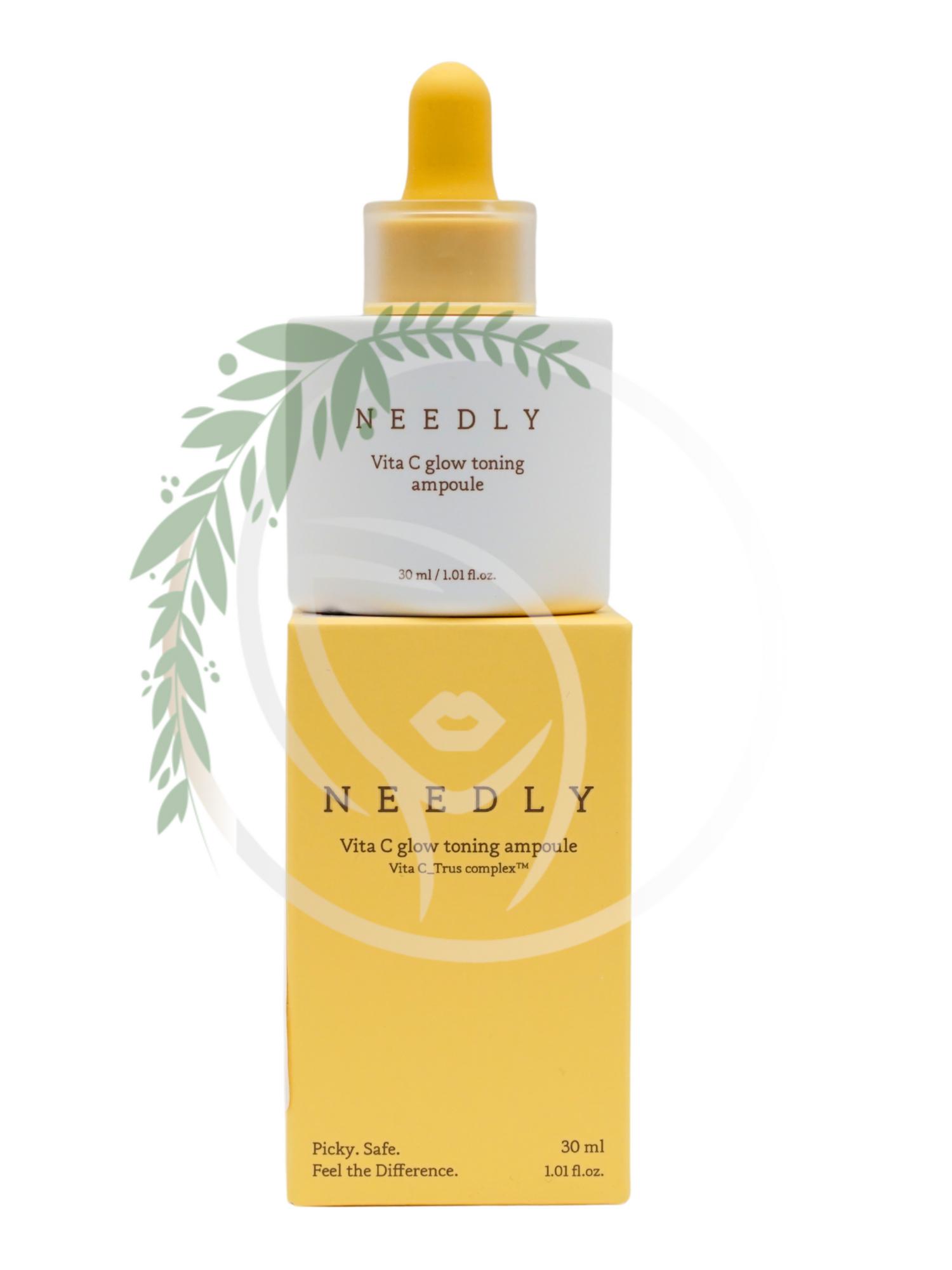 Осветляющая сыворотка с витамином С NEEDLY Vita C Glow Toning Ampoule 30ml