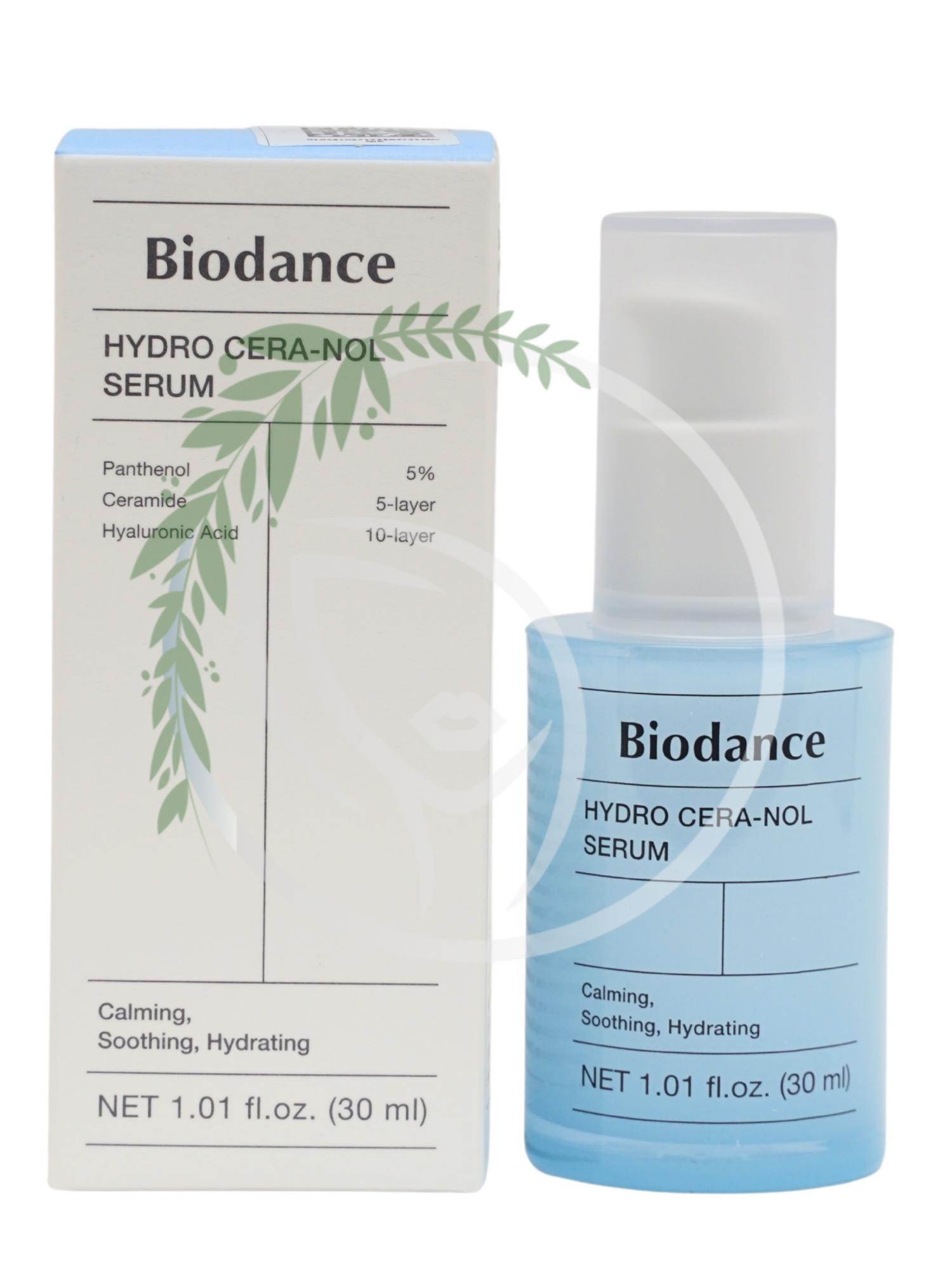 Увлажняющая сыворотка с гиалуроновой кислотой и пантенолом Biodance Hydro Cera-nol Serum 30ml