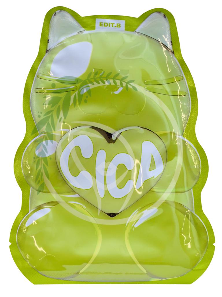 Успокаивающая тканевая маска EDIT.B WATERFULL GUMMY MASK CICA 25 ml