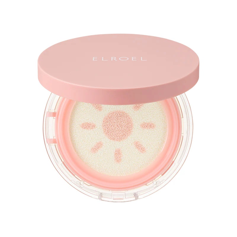 Солнцезащитный кушон с тонирующим эффектом ELROEL Pang Pang Tone Up Sun Cushion 15g