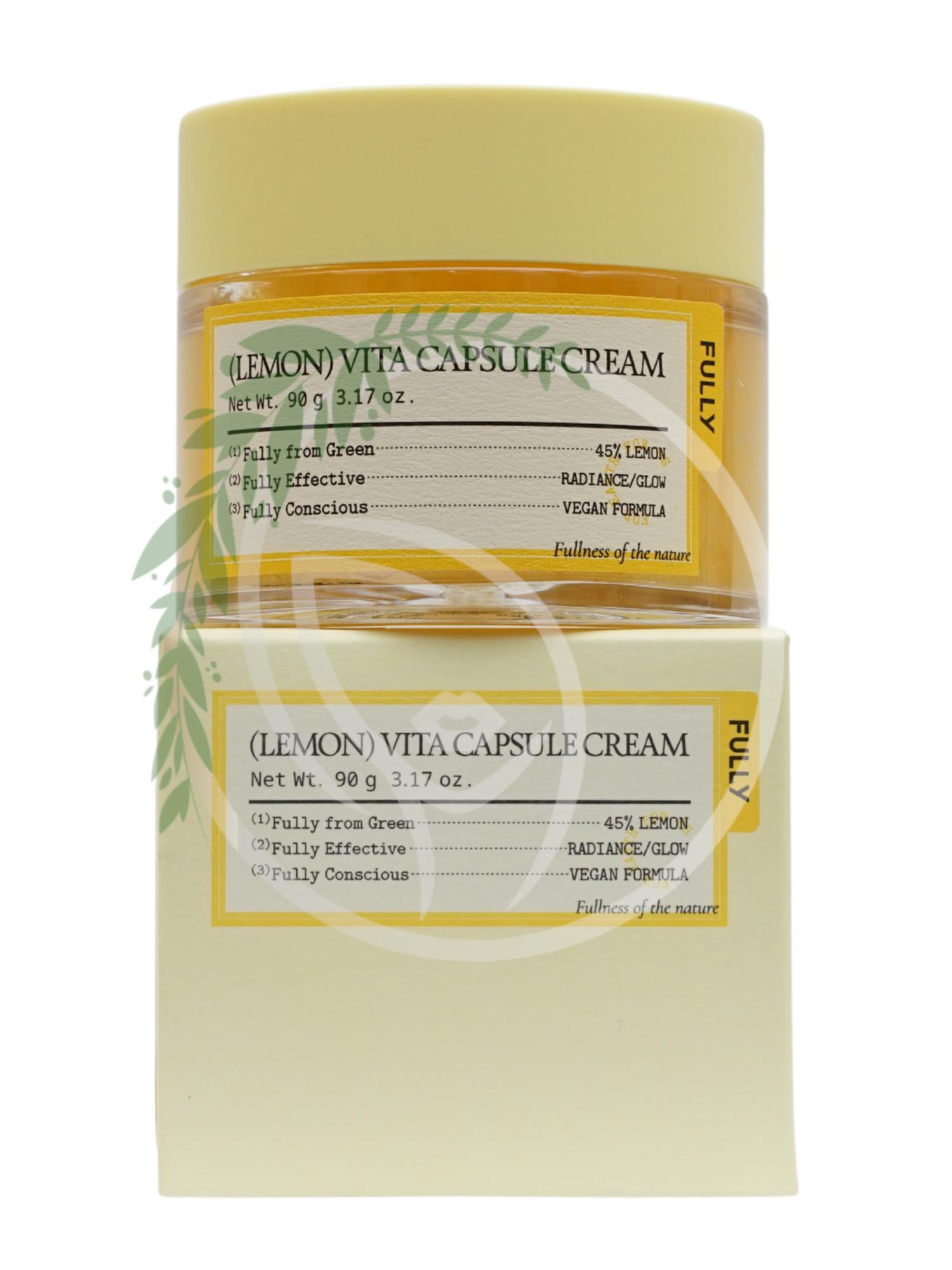 Витаминная крем-капсула FULLY Lemon Vita Capsule Cream 90g