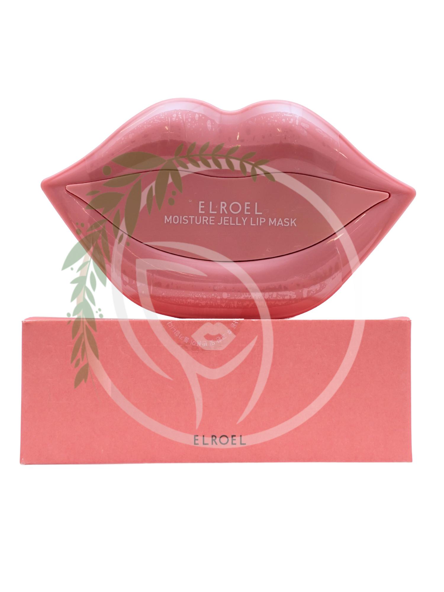 Гидрогелевая увлажняющая маска для губ ELROEL Moisture Jelly Lip Mask 20шт