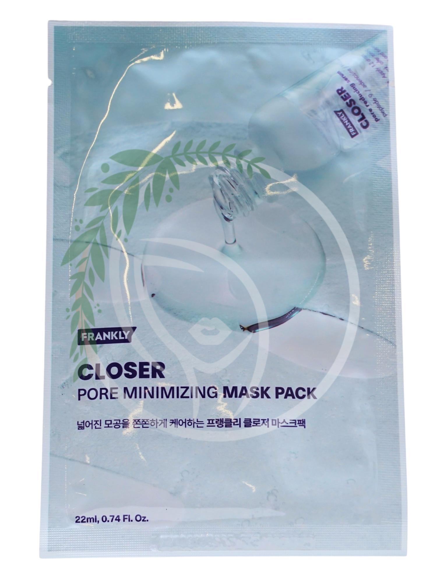 Гелевая маска для сужения пор FRANKLY Closer Pore Minimizing Mask 1шт