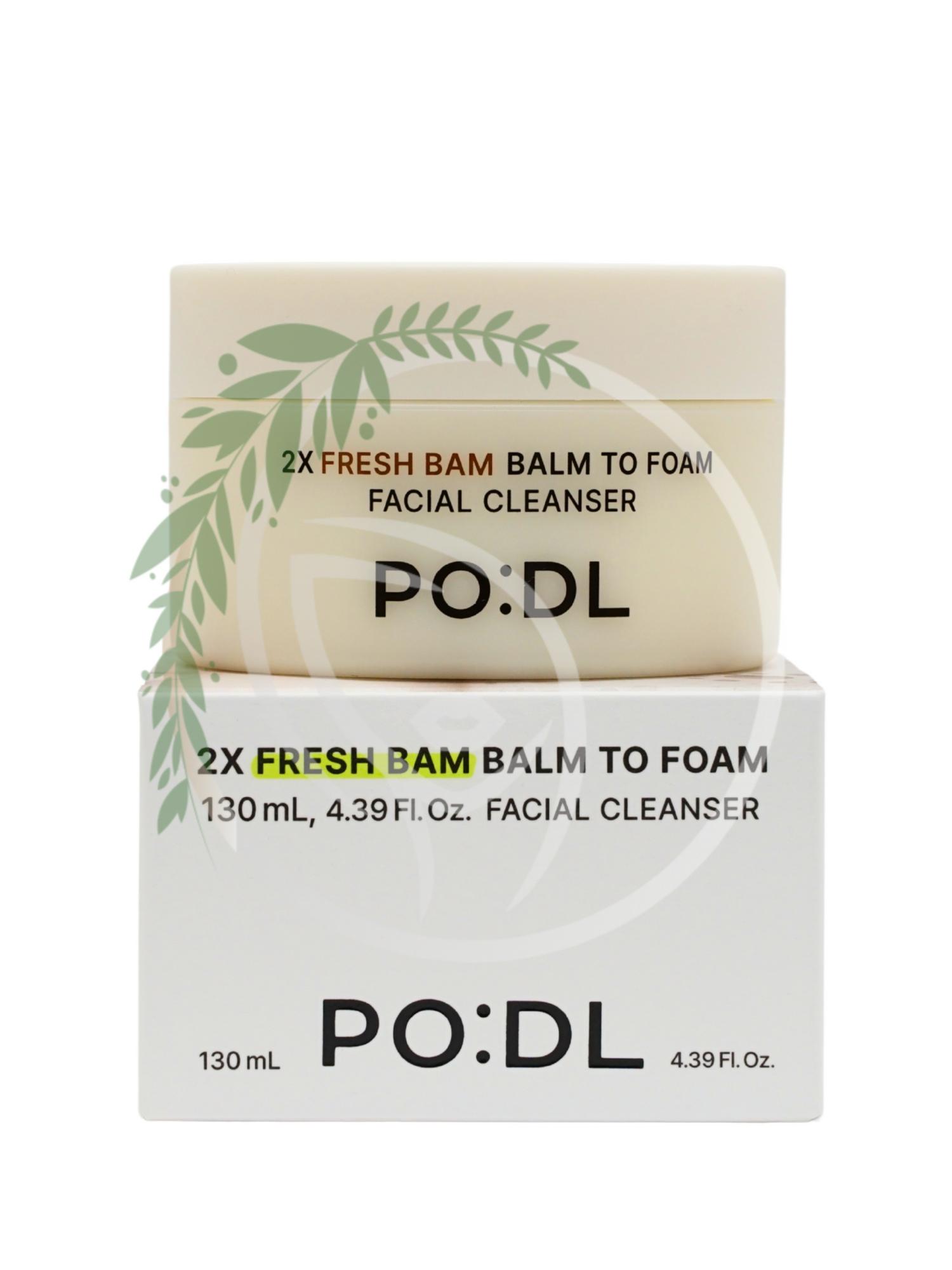 Очищающий бальзам PO:DL 2X Fresh Bam Balm To Foam Facial Cleanser 130 ml