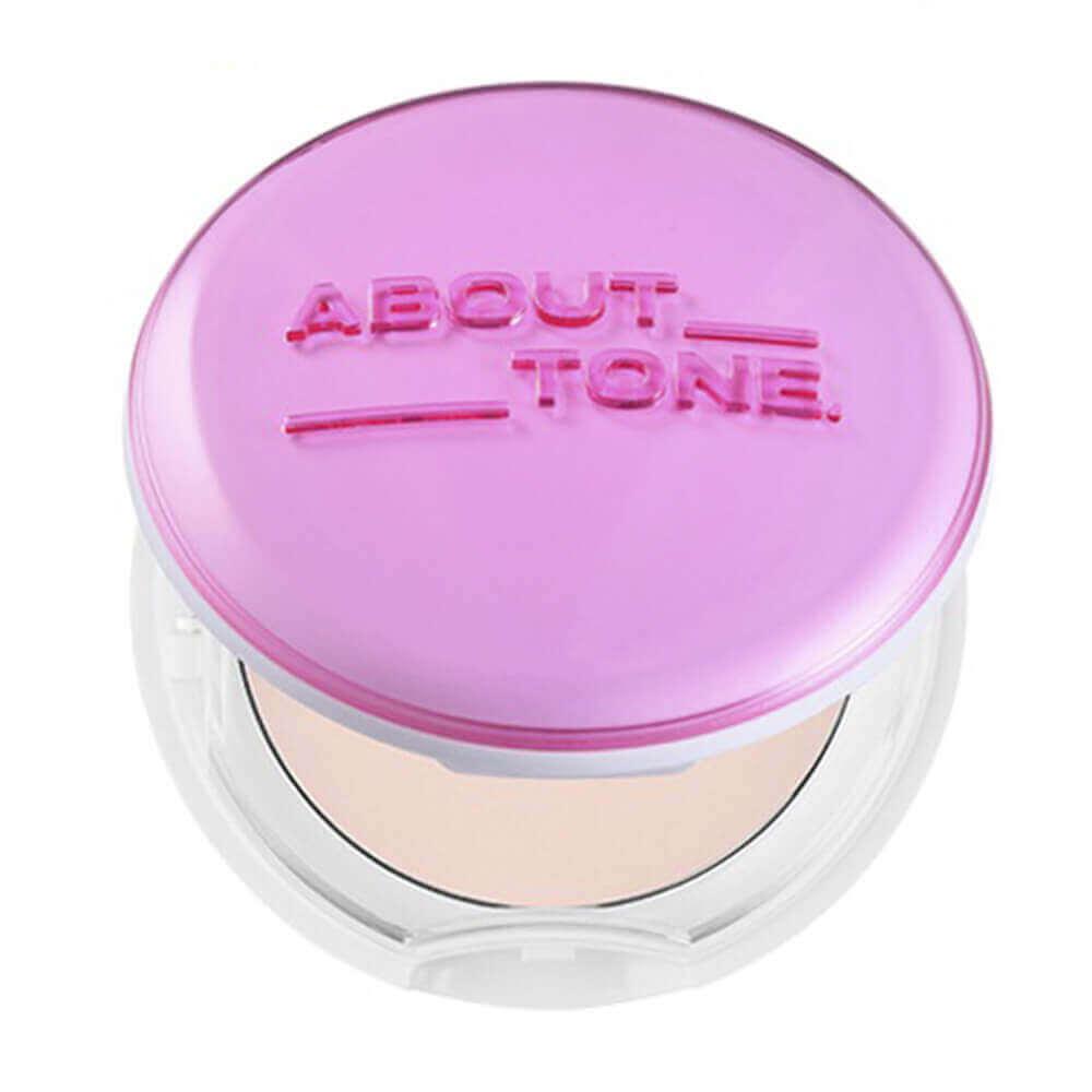 Пудра с эффектом сияния ABOUT TONE Glow Powder Pact 8g