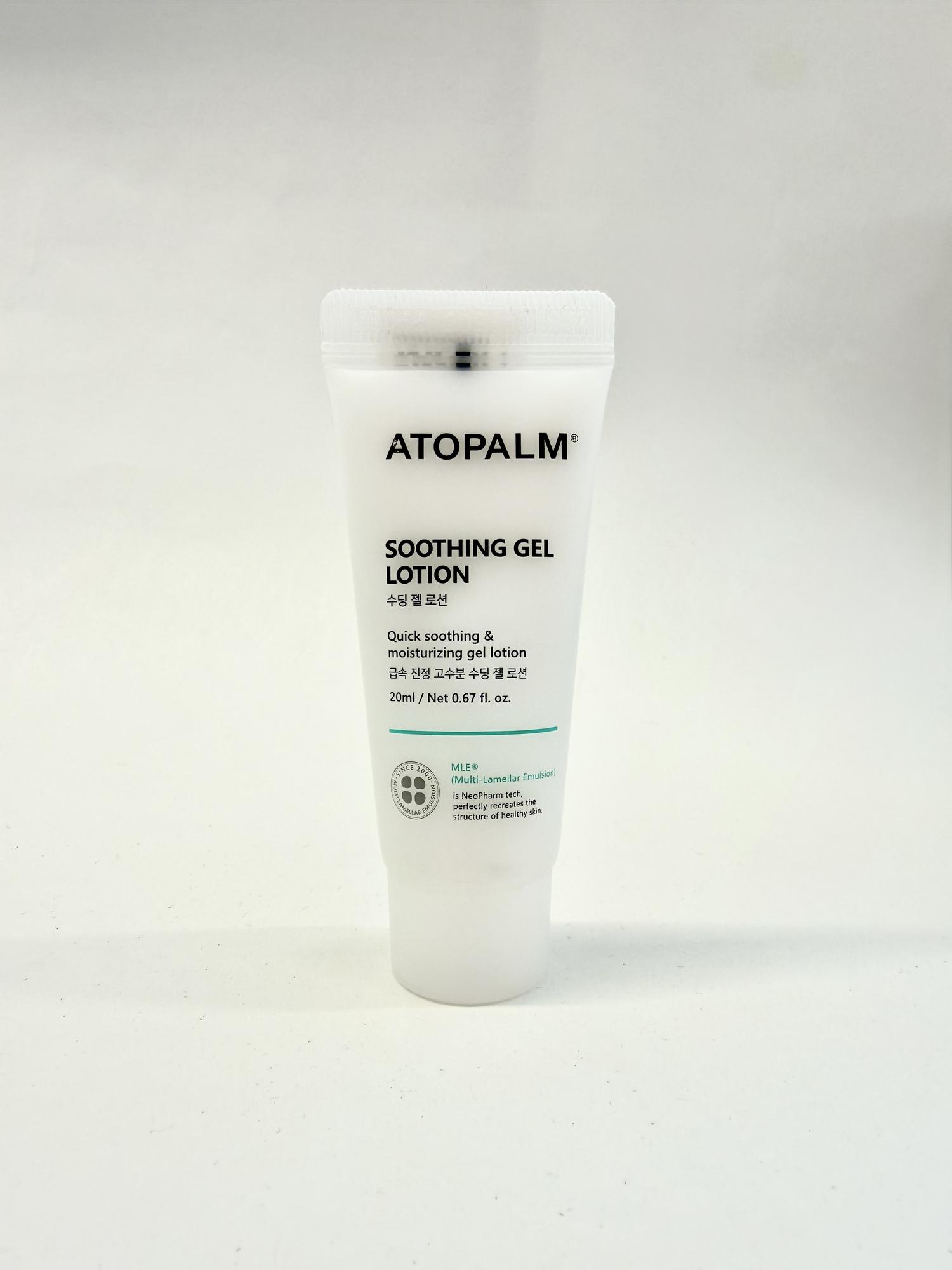 Успокаивающий гель- лосьон Atopalm Soothing Gel Lotion 20ml