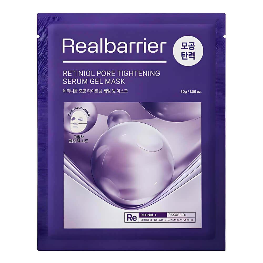 Гелевая маска с ретинолом Real Barrier Retiniol Pore Tightening Serum Gel Mask 1 шт