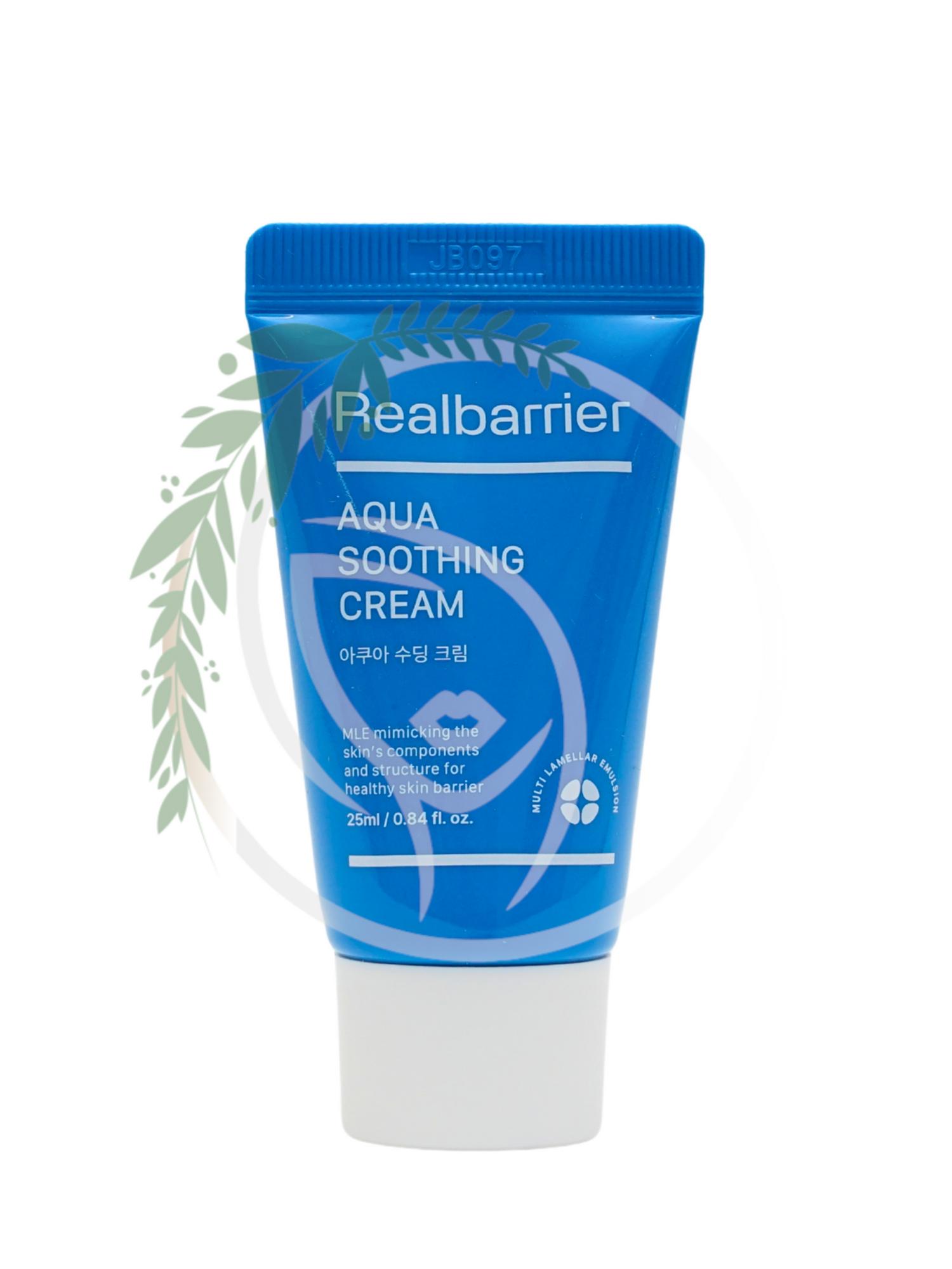 Успокаивающий крем-гель с охлаждающим действием Real Barrier Aqua Soothing Gel Cream 25 ml