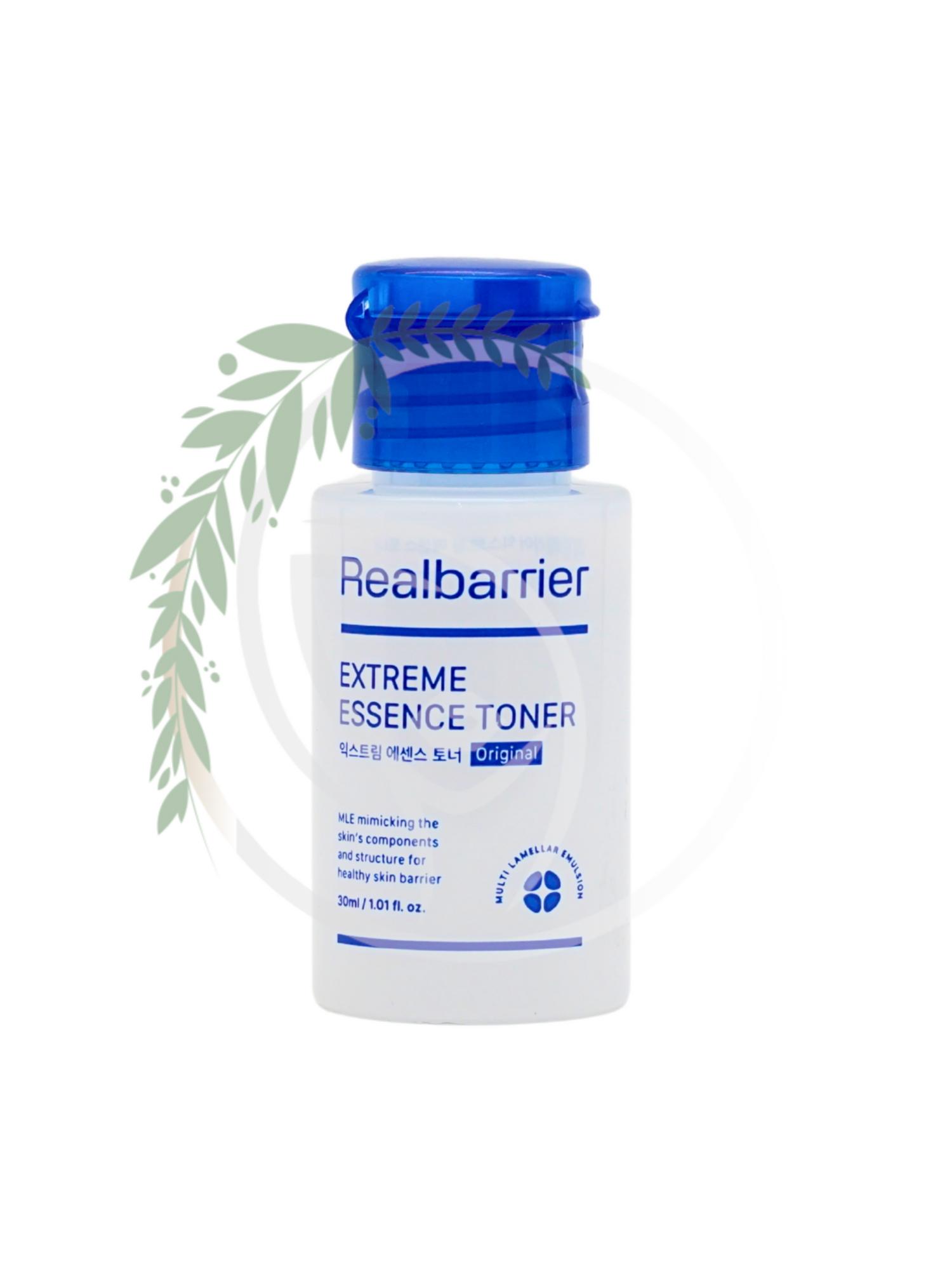 Восстанавливающий тонер-эссенция на основе ламеллярной эмульсии Real Barrier Extreme Essence Toner 30 ml