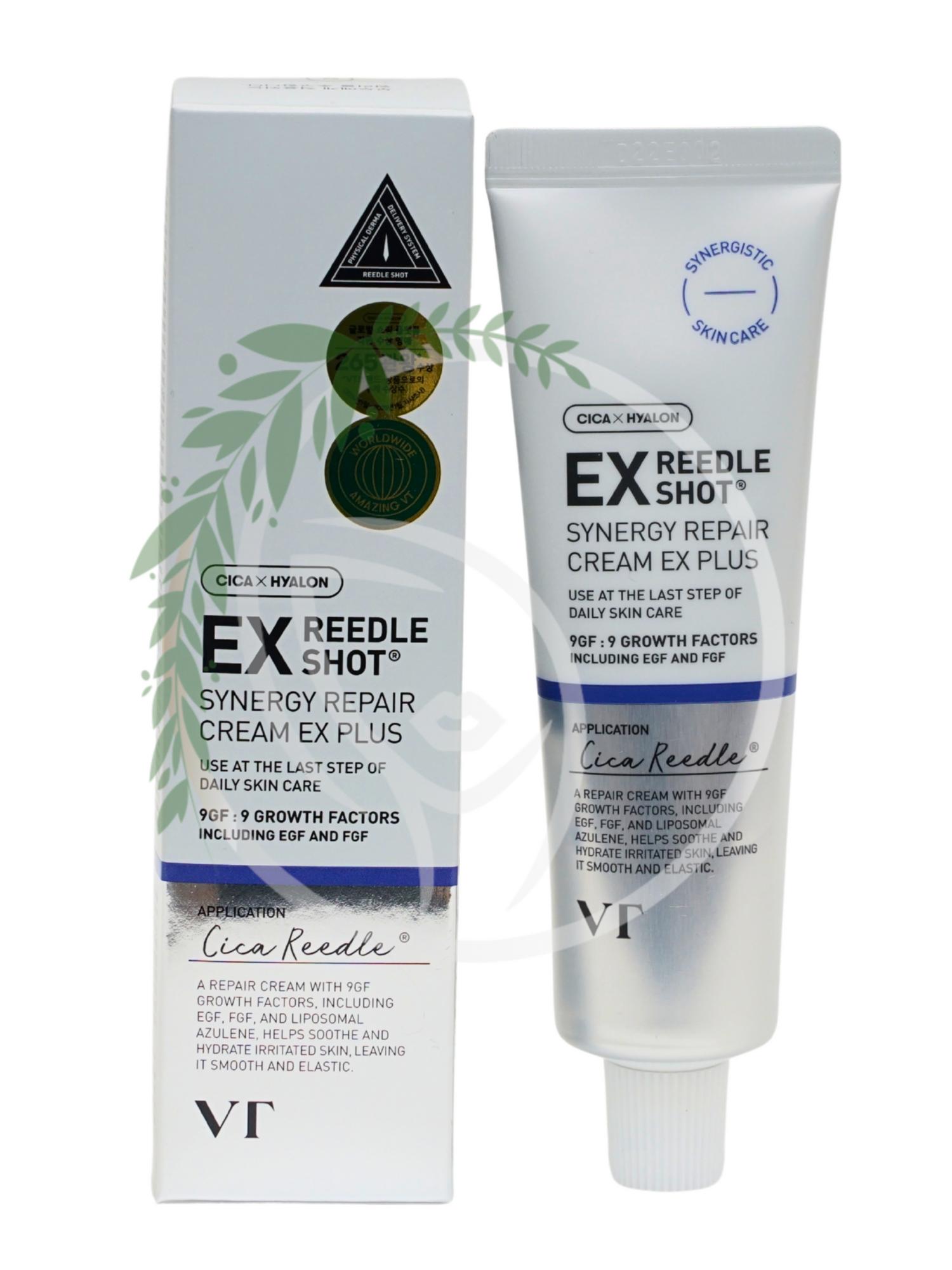 Обновляющий крем с EGF и микроиглами VT Cosmetics Reedle Shot Synergy Repair Cream EX Plus 50ml