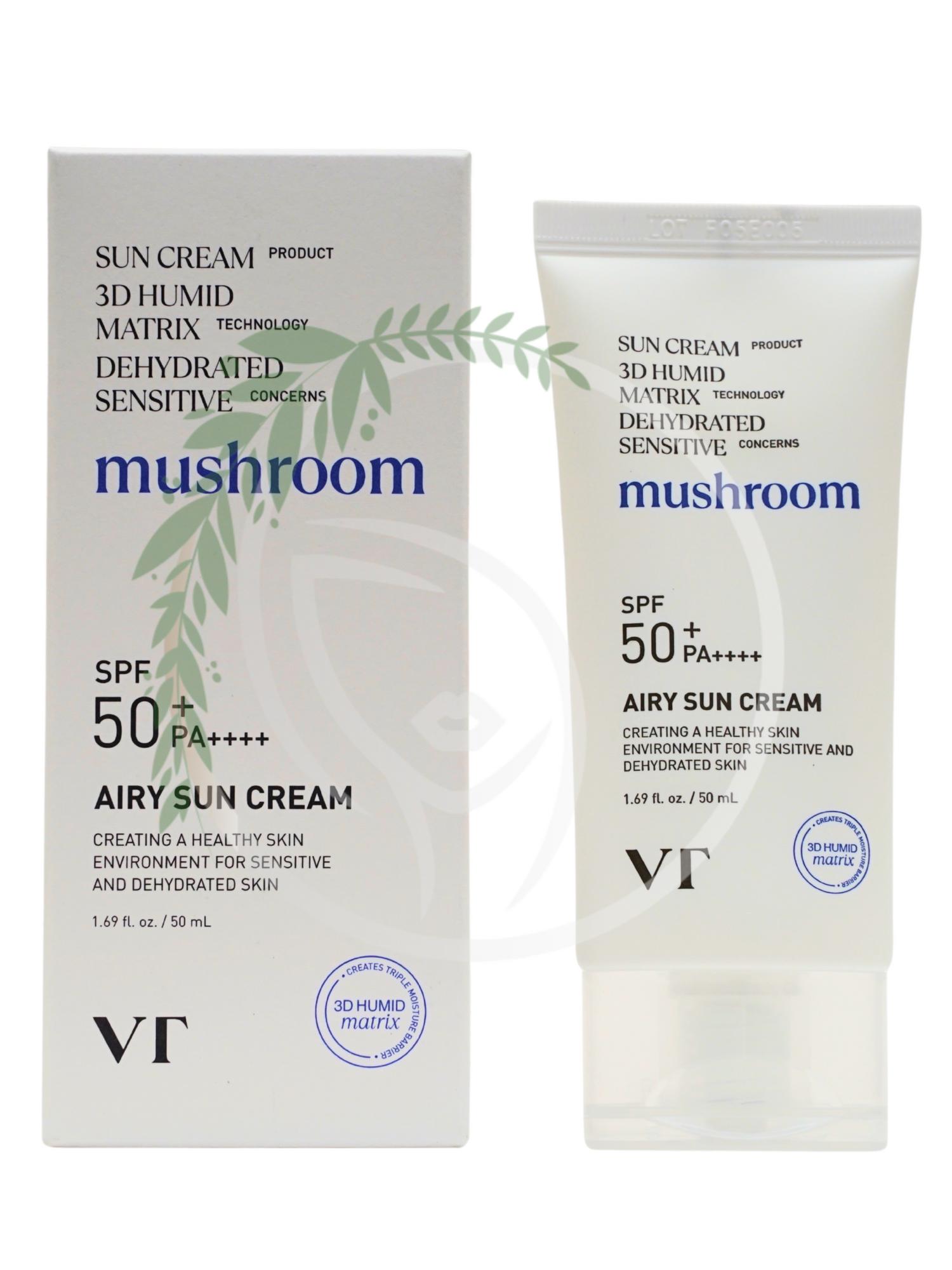 Солнцезащитный крем VT Cosmetics Airy Sun Cream SPF50+ PA++++ 50 ml