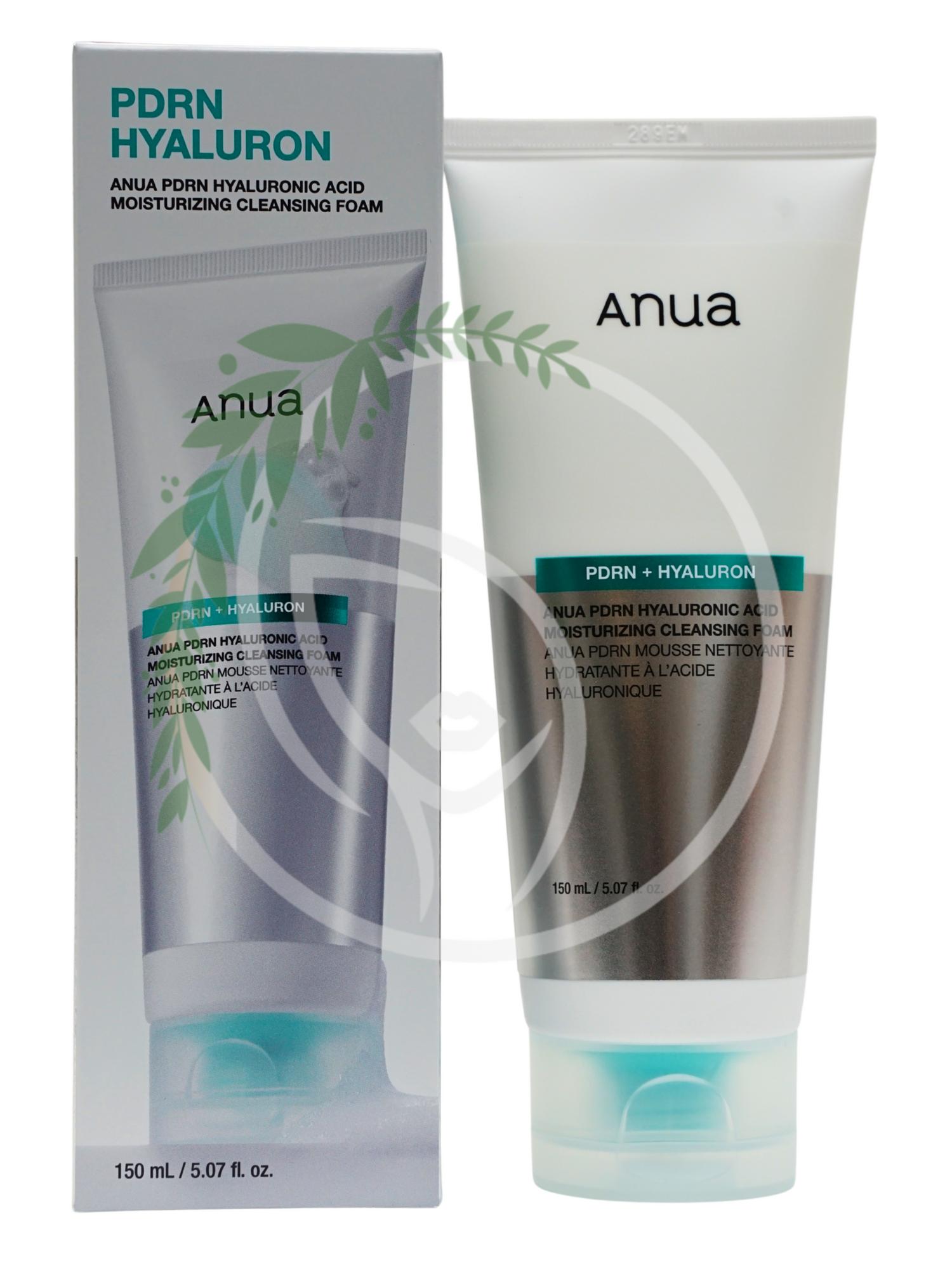 Увлажняющая пенка Anua PDRN Hyaluronic Acid Moisturizing Cleansing Foam 150 ml