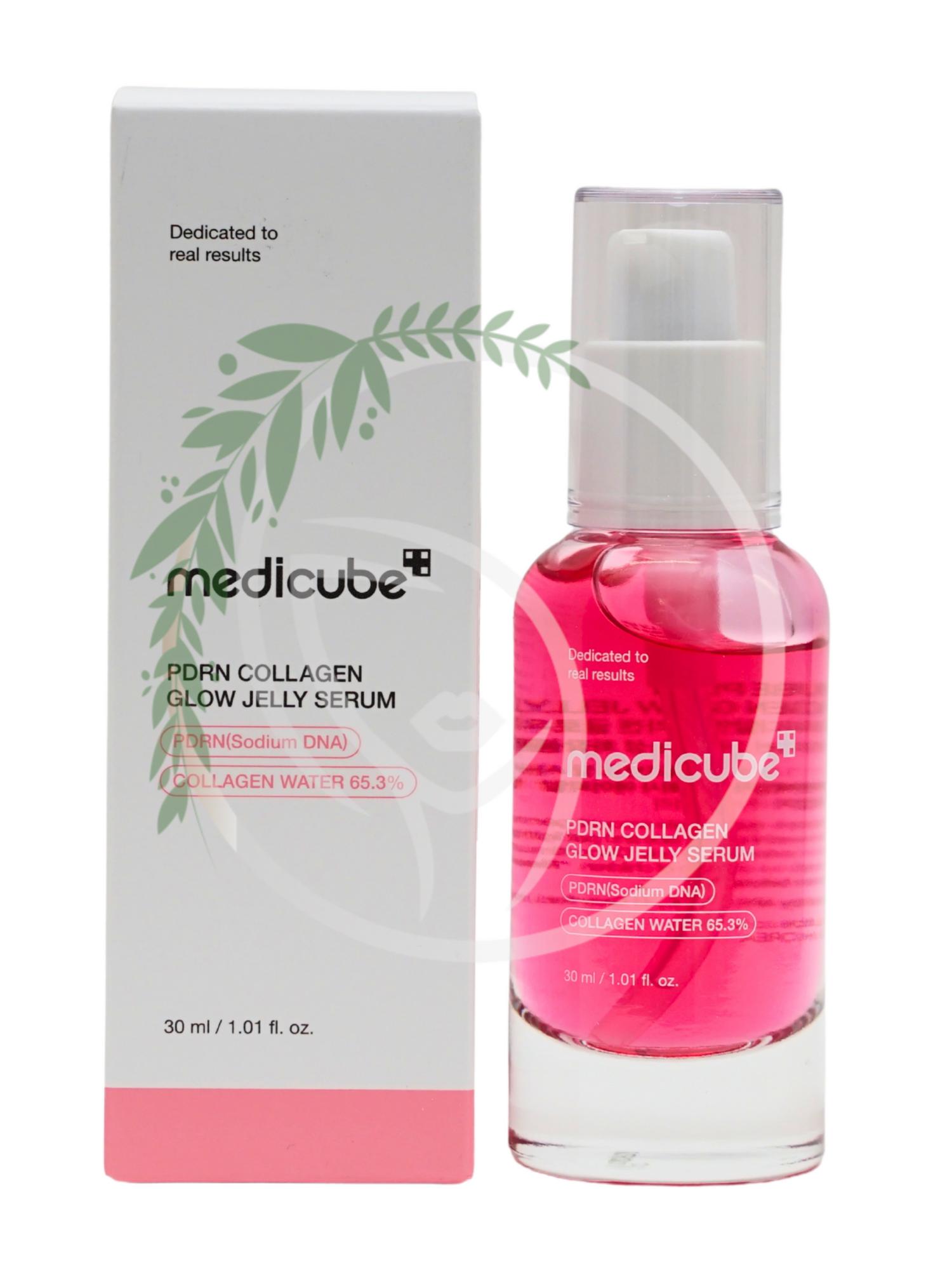 Гелевая сыворотка с ПДРН Medicube PDRN Collagen Glow Jelly Serum 30ml