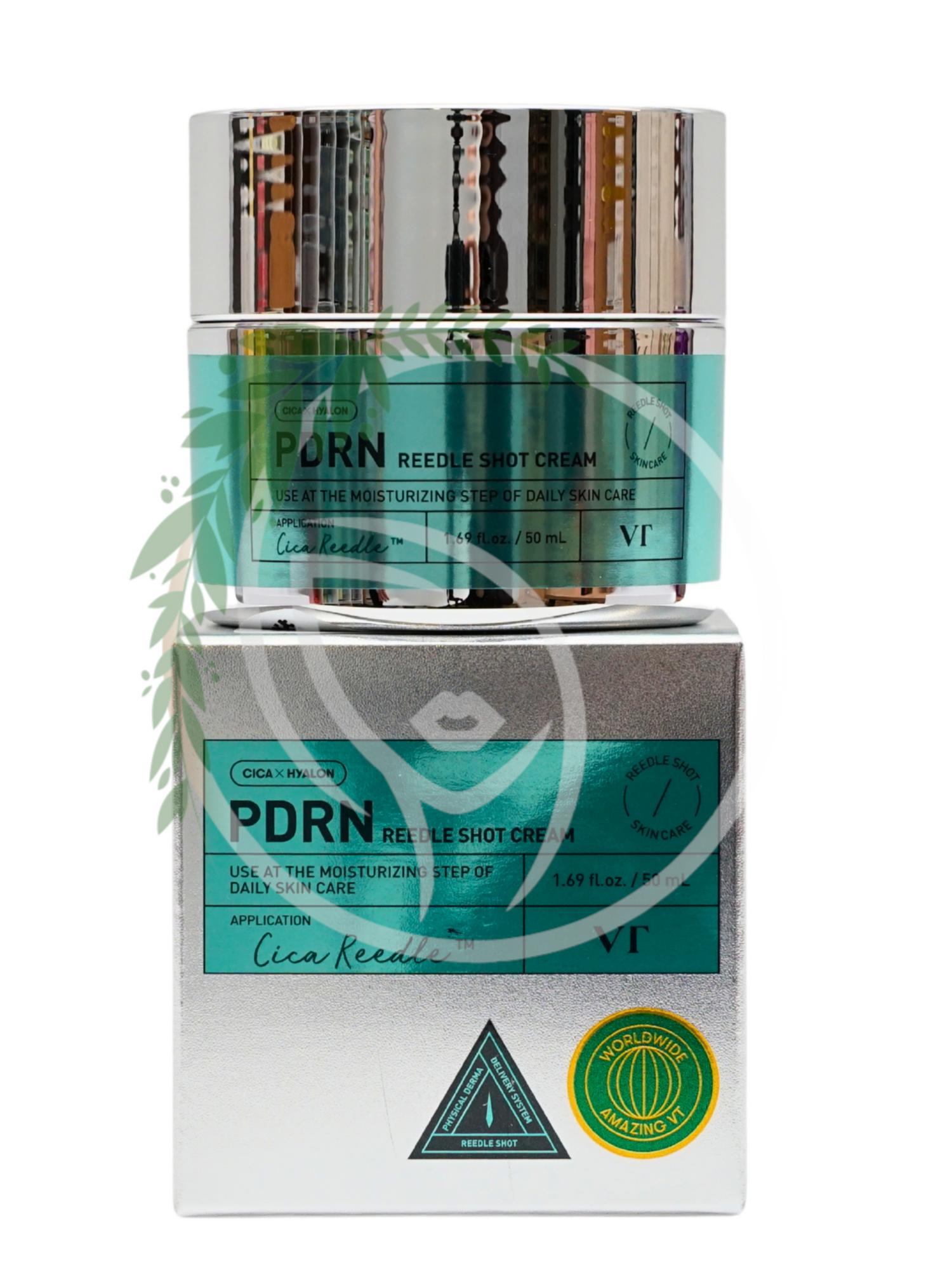 Крем для упругости кожи с ПДРН и микроиглами VT Cosmetics PDRN Reedle Shot Cream 50ml